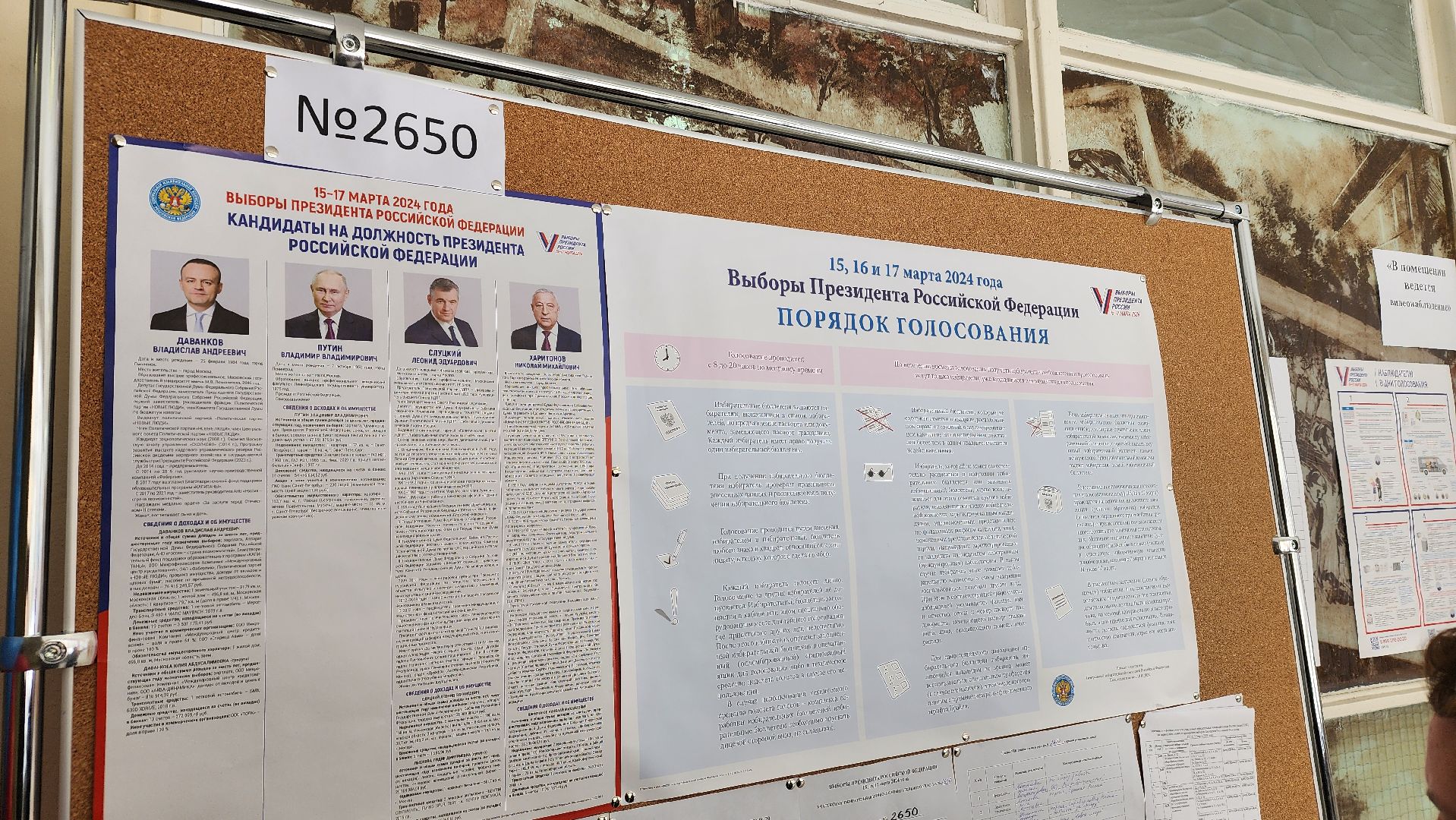 Реутов, выборы, выборы президента, голосование 2024,