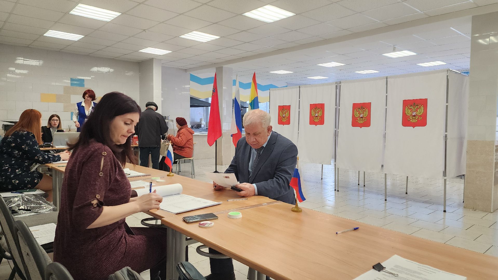 Домодедово, Подмосковье, выборы 2024, выборы президента 2024, выборы президента россии, выборы президента рф, ДЭГ, ЦИК, УИК, Голосование, Наблюдатель,