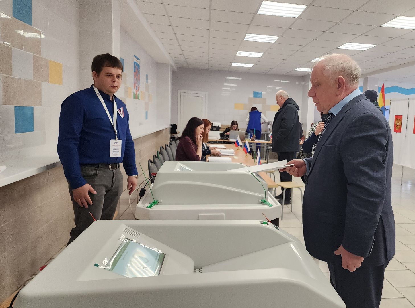 Домодедово, Подмосковье, выборы 2024, выборы президента 2024, выборы президента россии, выборы президента рф, ДЭГ, ЦИК, УИК, Голосование, Наблюдатель,
