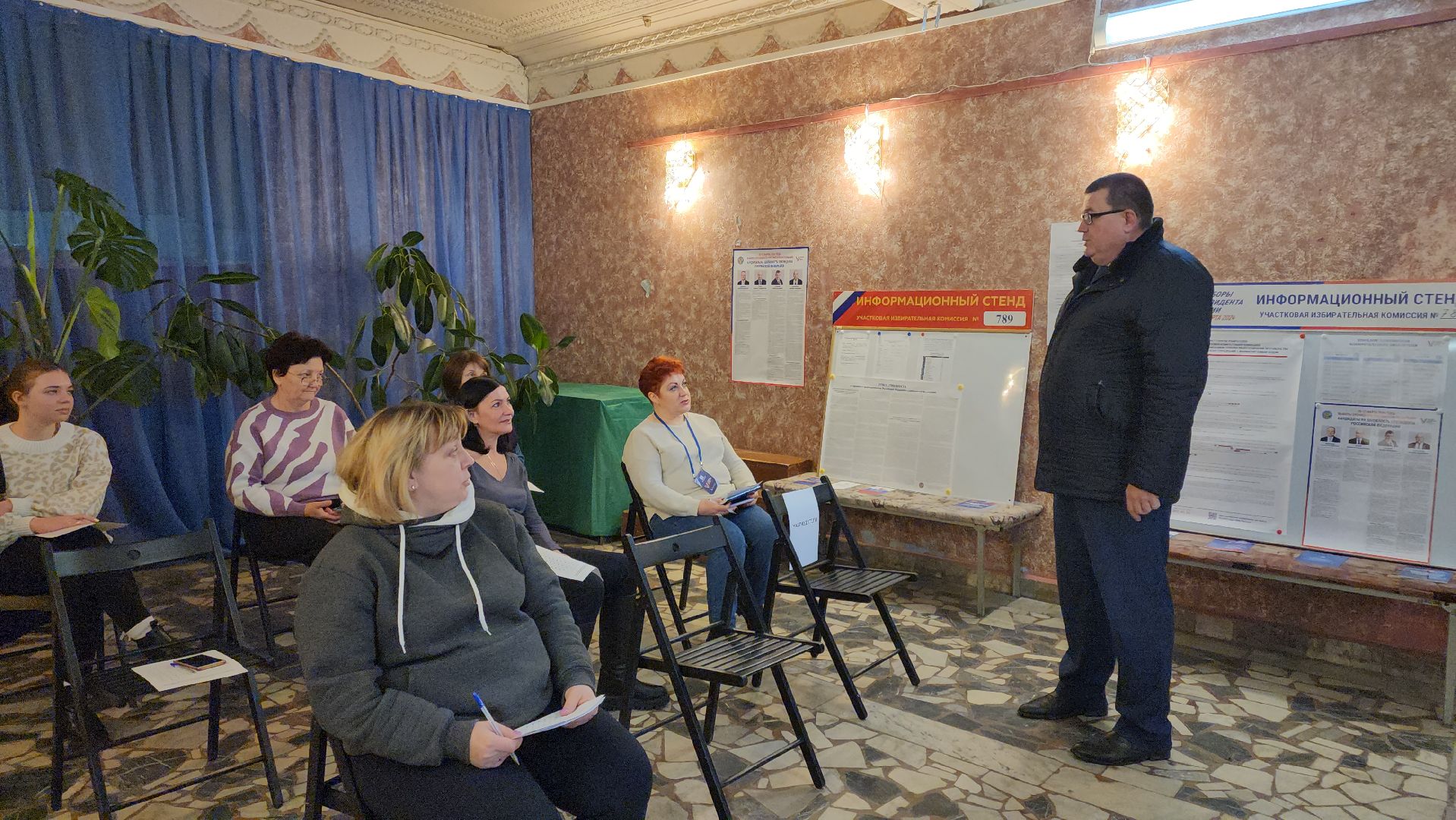 кашира, выборы, выборы президента 2024, цдт светлячок, депутат мособлдумы, Андрей Голубев, избирательные участки,