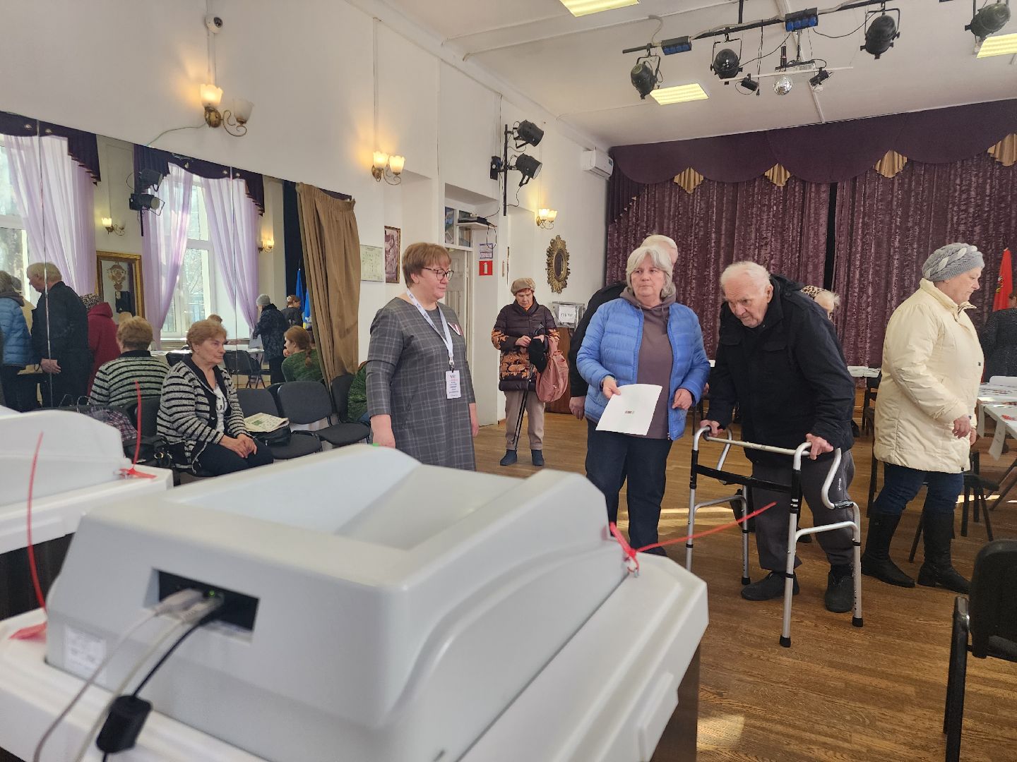 Звенигород, президентские выборы,