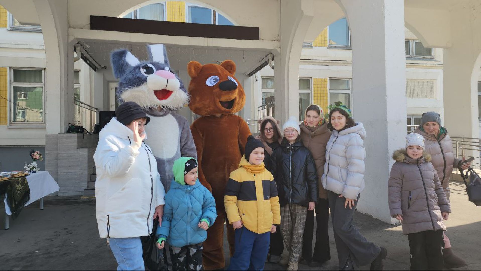 мытищи, выборы, ростовые куклы,