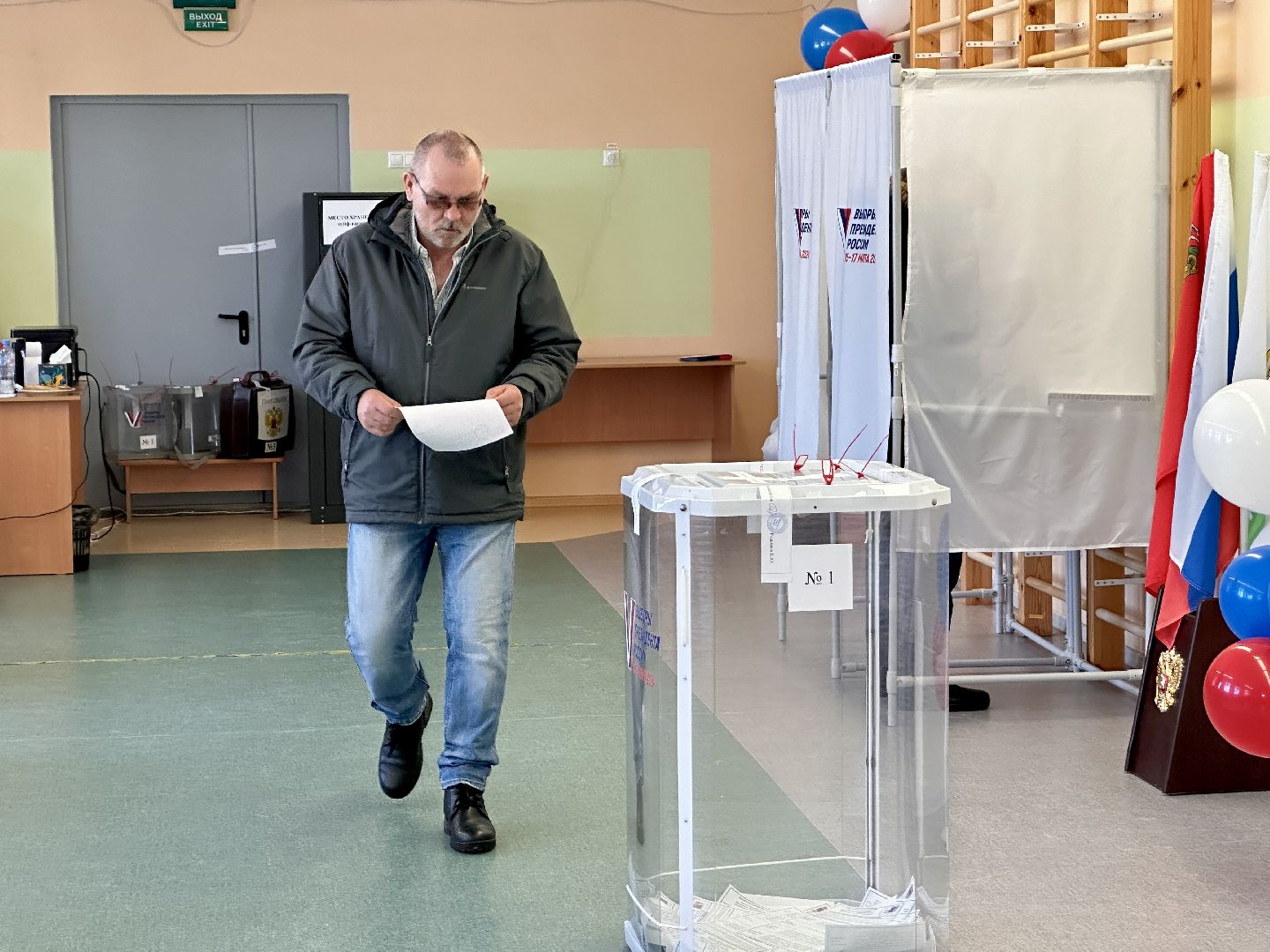 Клин, общество, люди, голосование, выборы, выборы президента 2024,