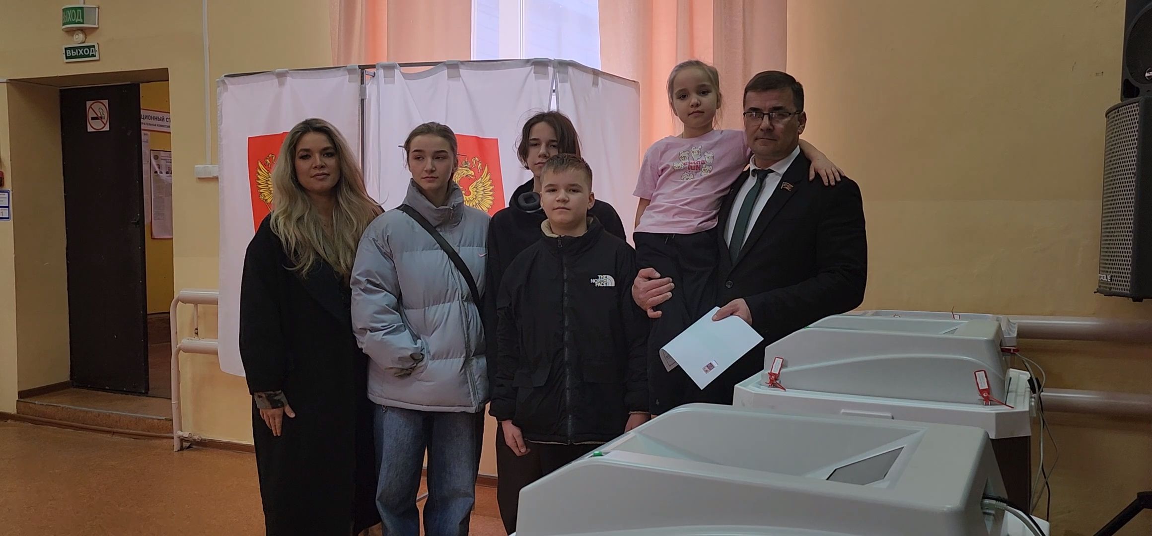 Коломна, Озеры, выборы президента 2024, многодетная семья,
