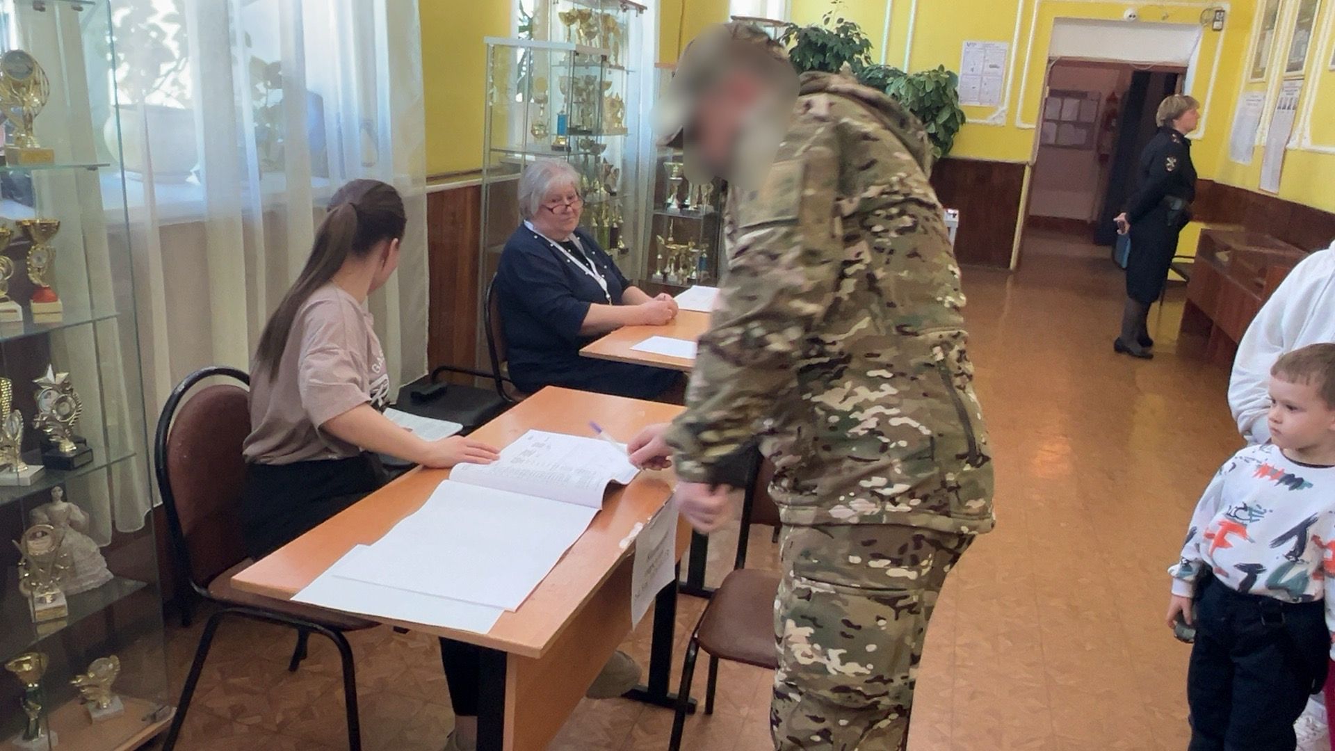 Солнечногорск, выборы 2024, выборы президента 2024, участок, боец сво,