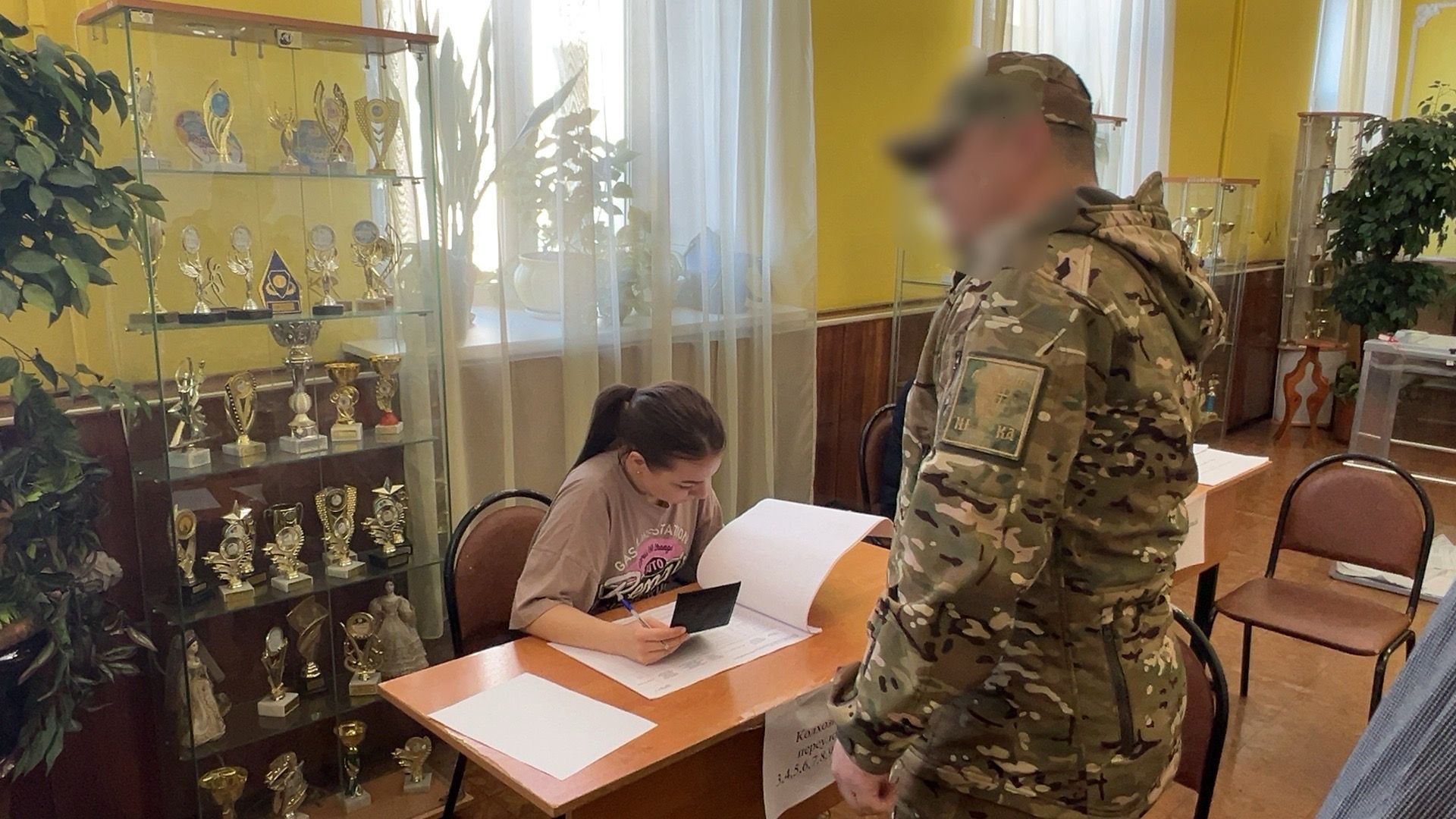 Солнечногорск, выборы 2024, выборы президента 2024, участок, боец сво,