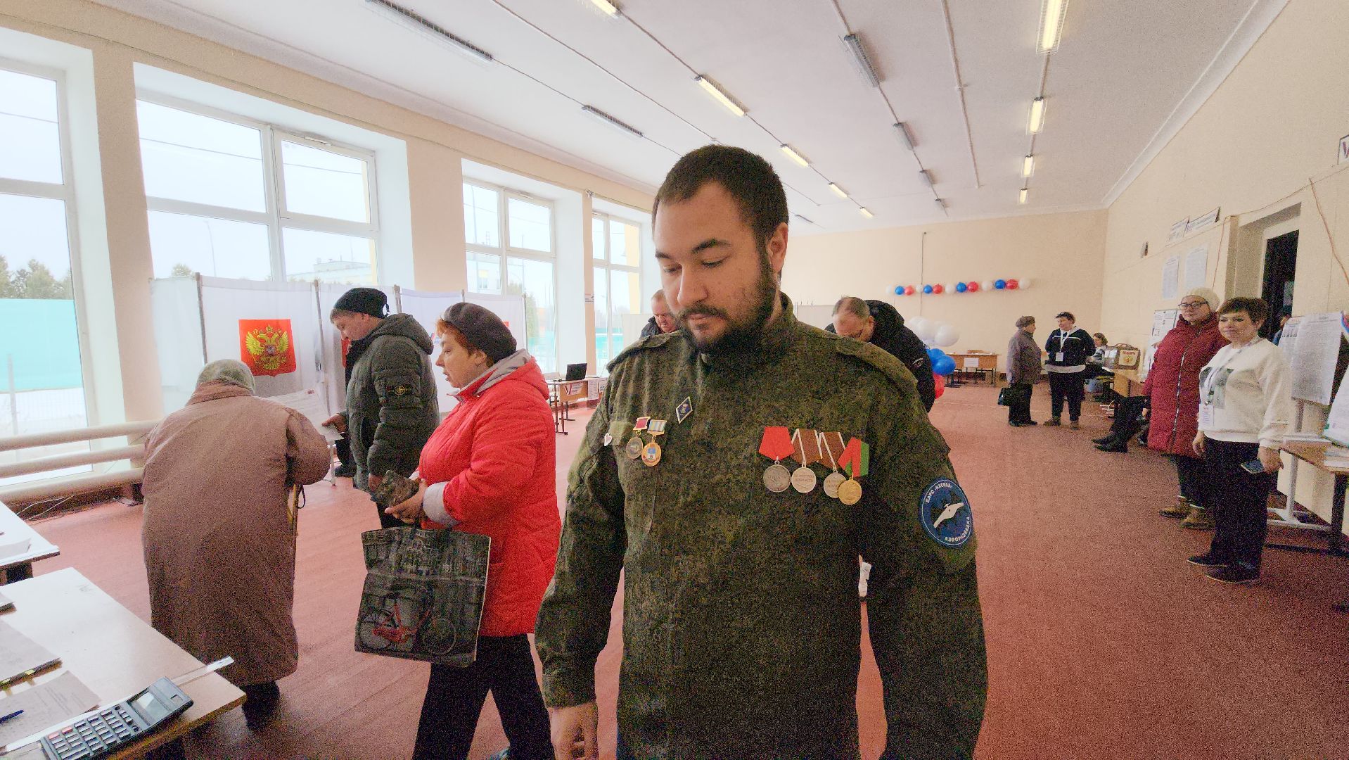 кашира, выборы, выборы президента 2024, спортклуб кашира, сво, участник сво, молодая гвардия,