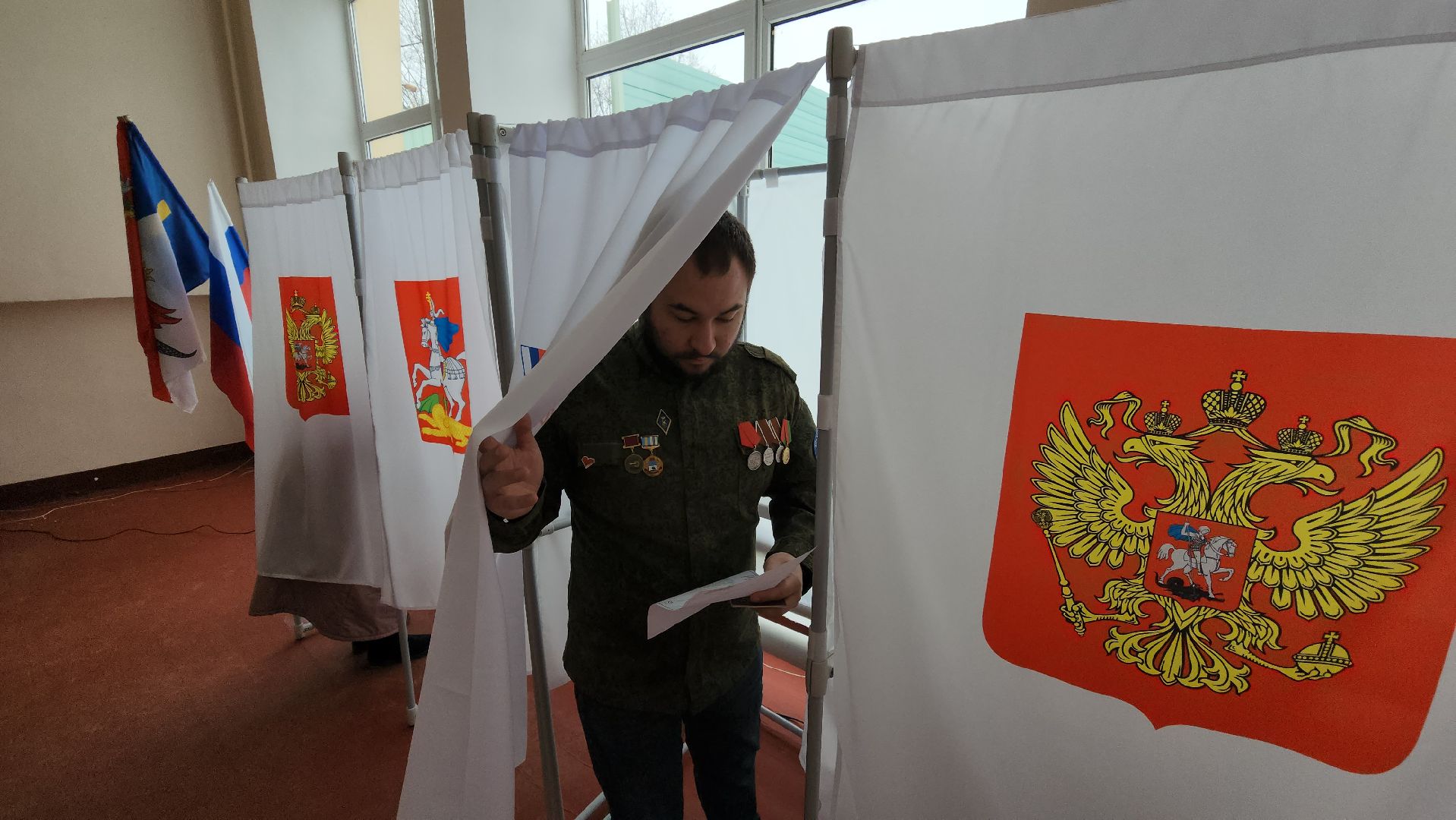 кашира, выборы, выборы президента 2024, спортклуб кашира, сво, участник сво, молодая гвардия,