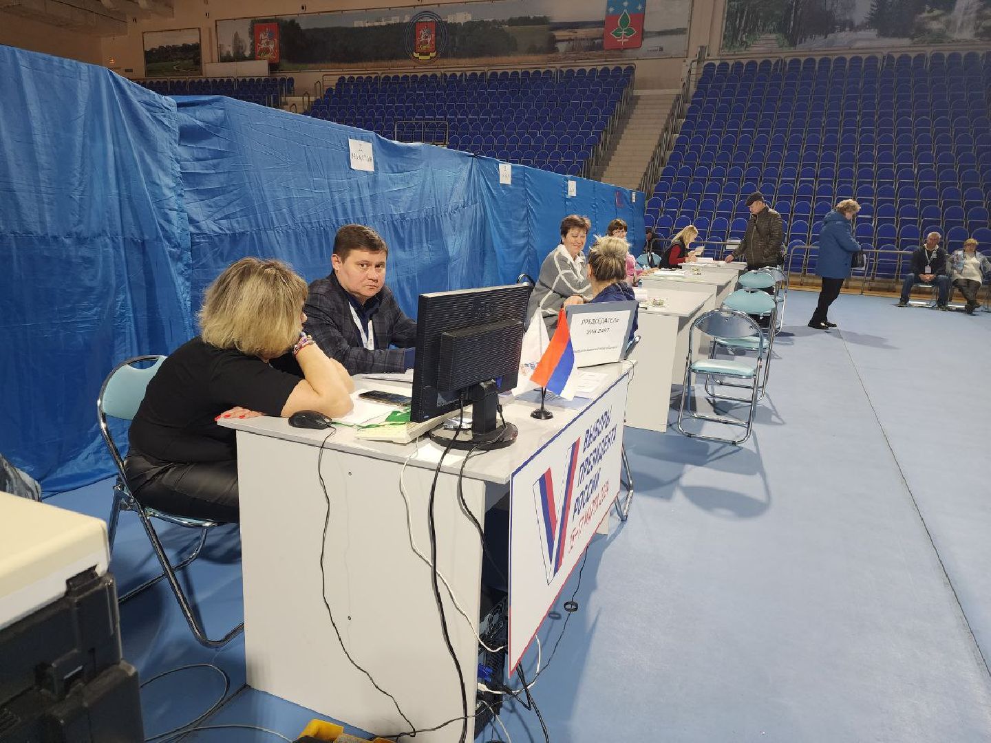 пущино, выборы, выборы президента 2024, выборы 2024, выборы президента россии,