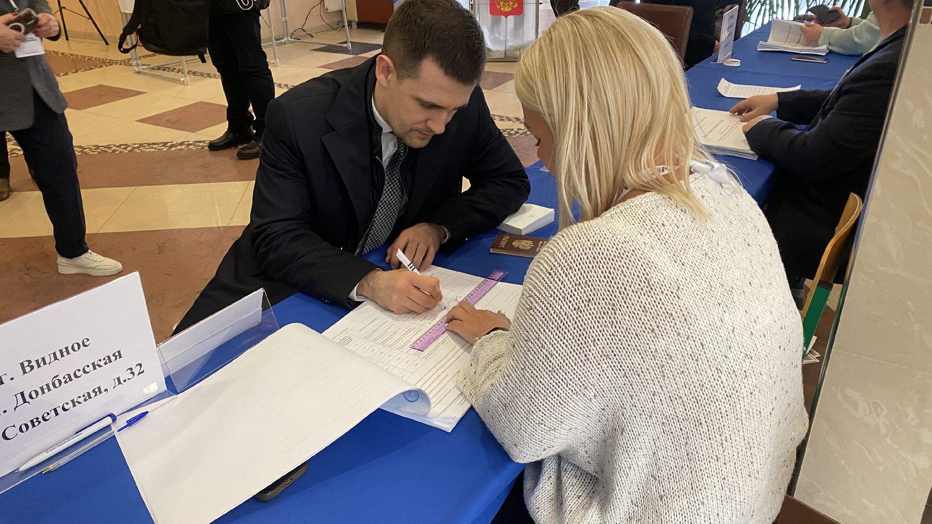 выборы 2024, глава ленинского городского округа, станислав каторов, дши, голосование 2024,