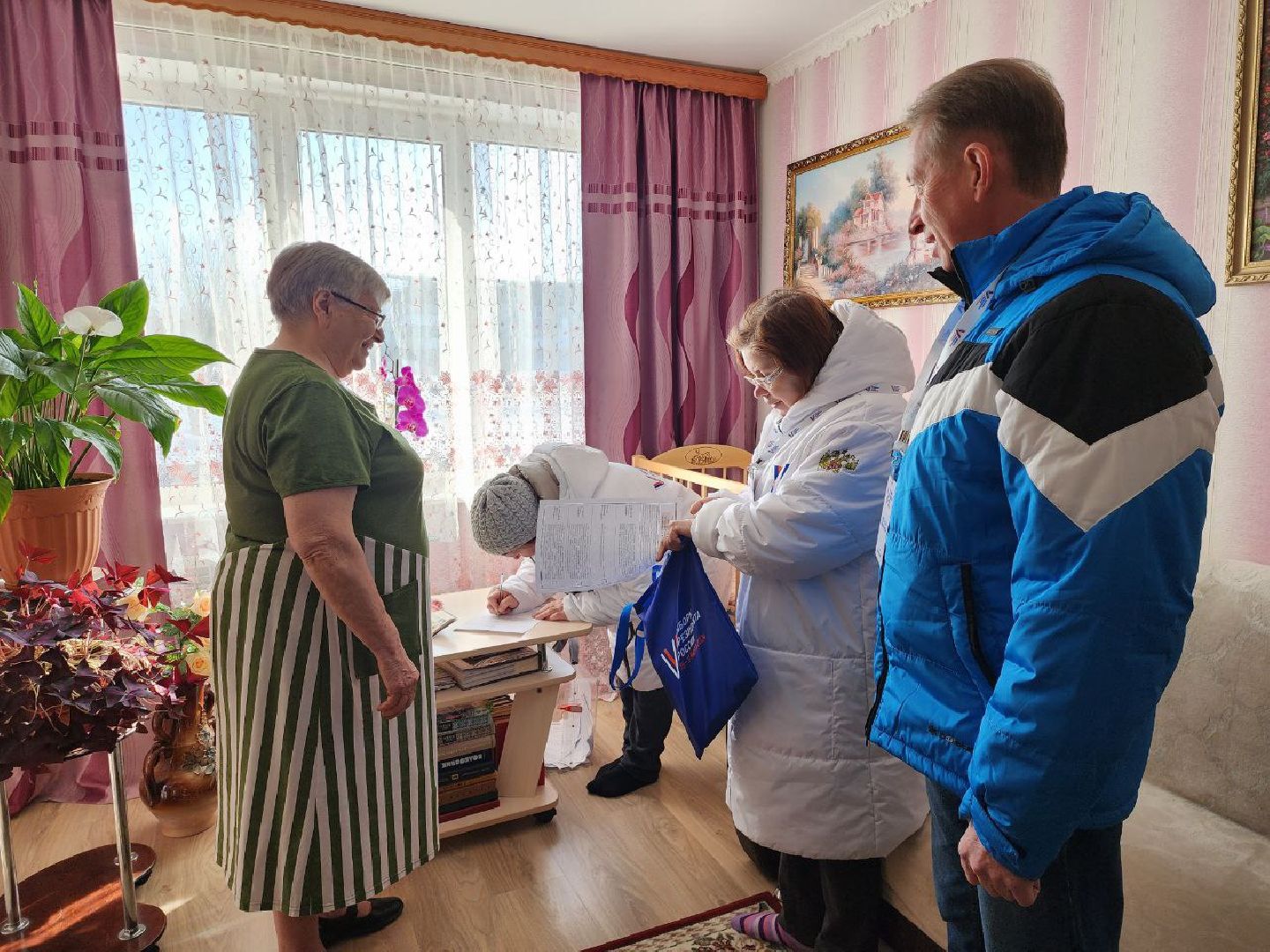 можайск, можайский городской округ, подмосковье, выборы 2024, надомное голосование, выборы президента, жители выбирают, выборы президента 2024,