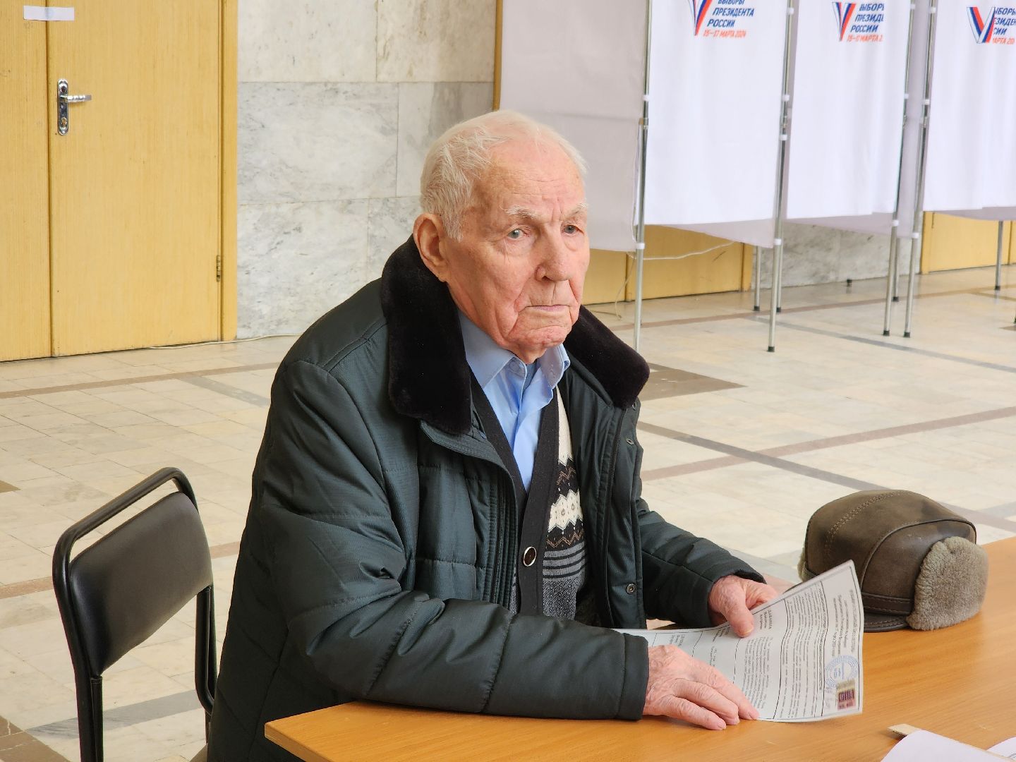 Подольск, выборы 2024, выборы президента 2024, ветеран ВОВ,