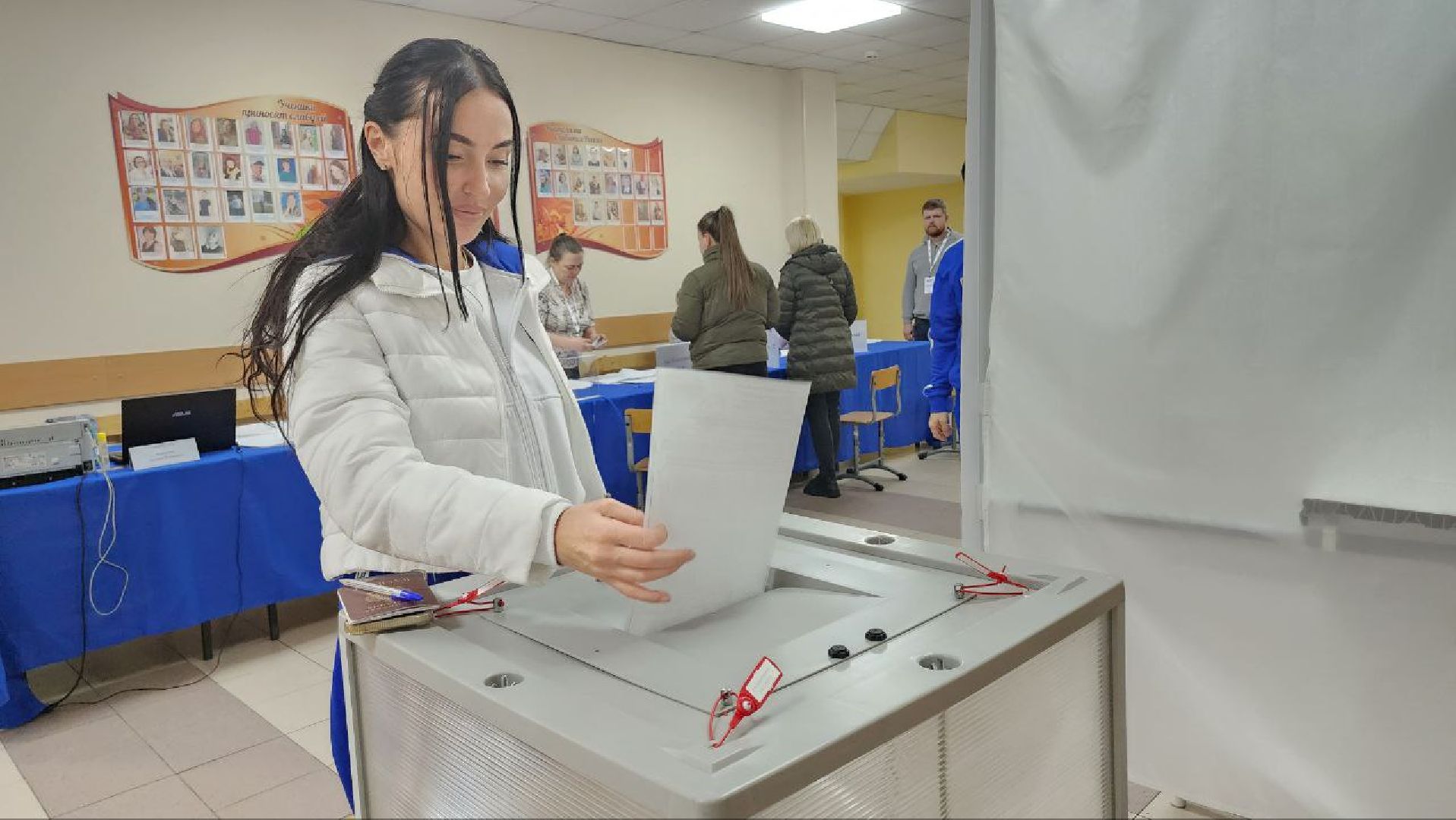 видное, выборы, избирательный участок, спортсмены,