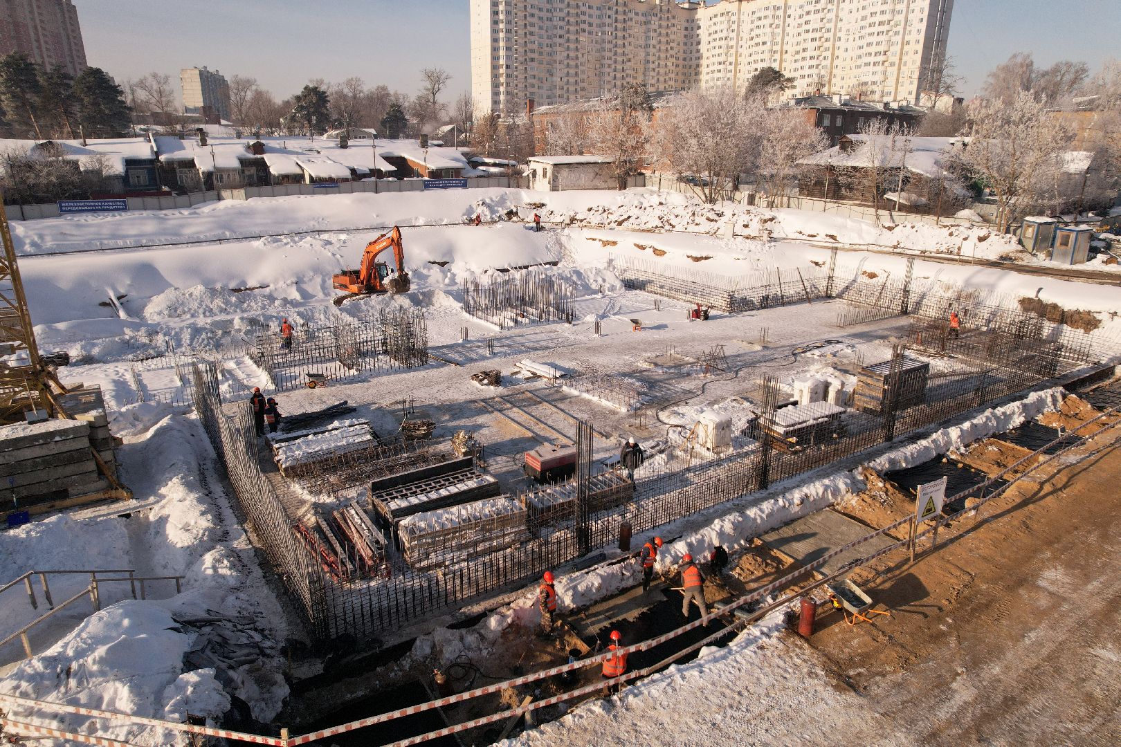 видео с коптера, люберцы, поликлиника,