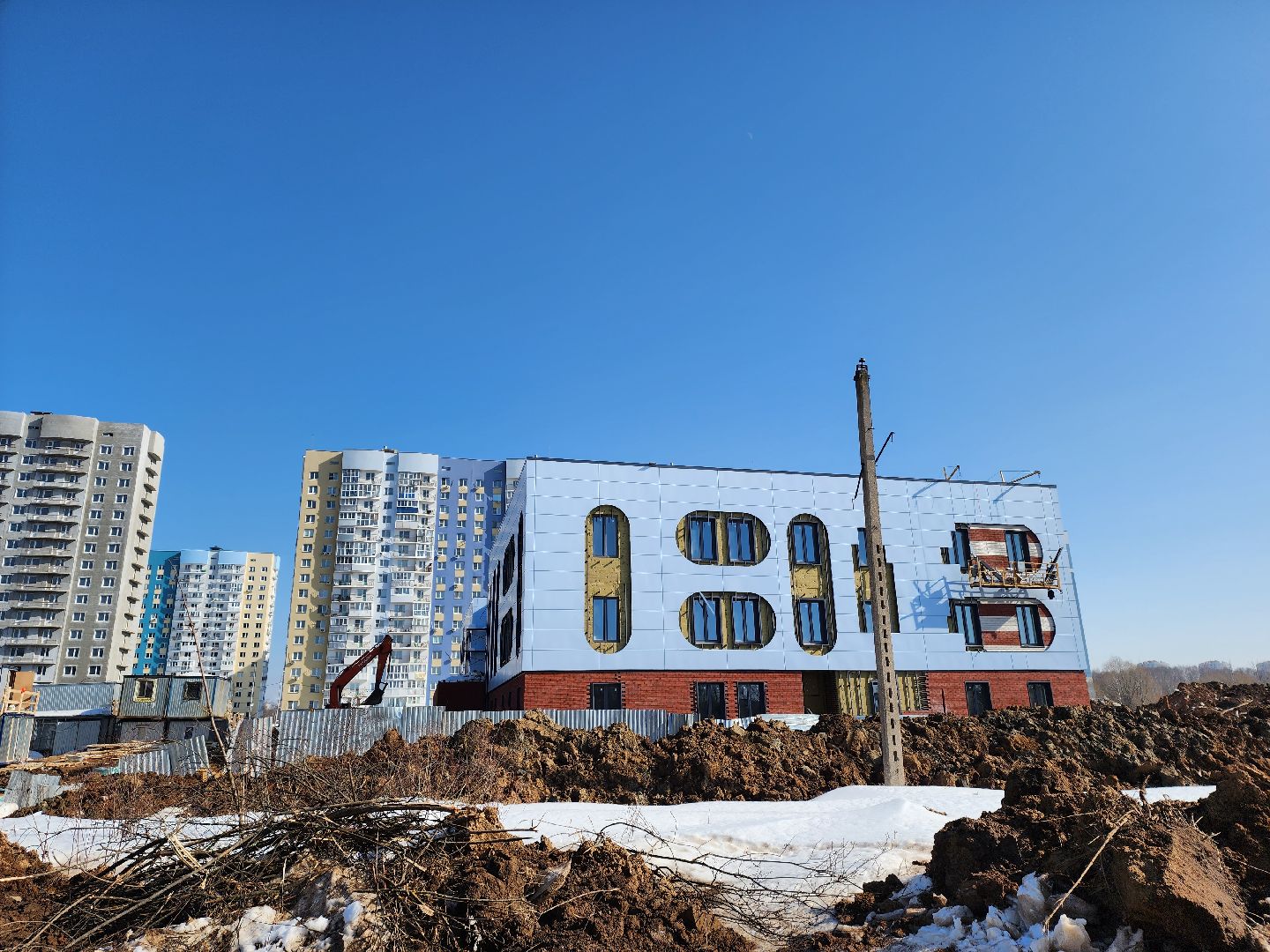 детский сад, Строительство, лобня,