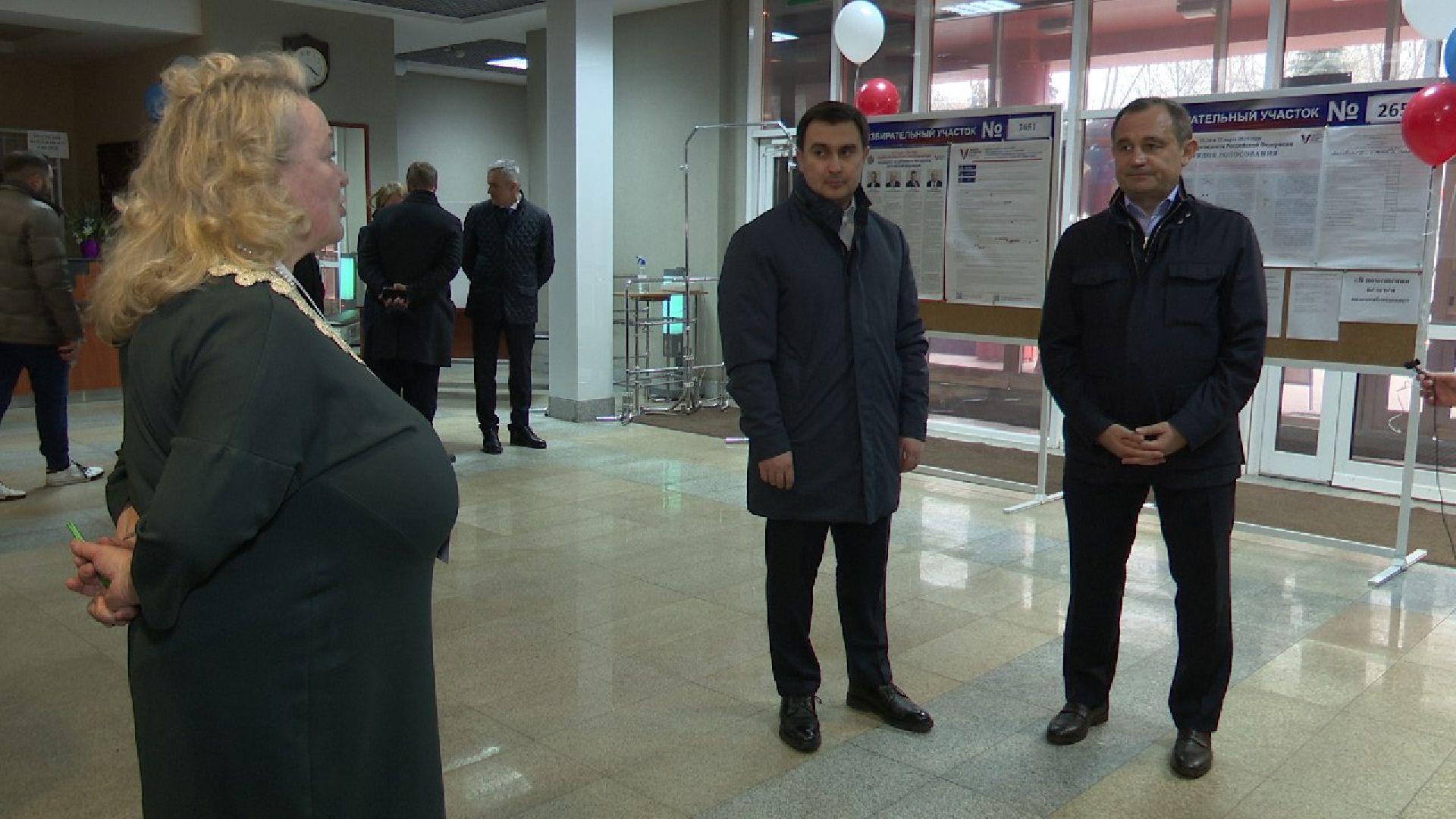 Реутов, Выборы, Президент, Голосование, глава голосует,