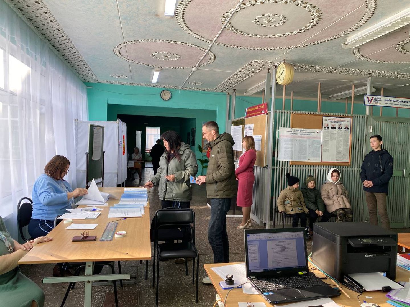 чехов, выборы, сво, многодетная семья, голосование, выборы 2024, выборы президента, выборы президента 2024, выборы президента россии,