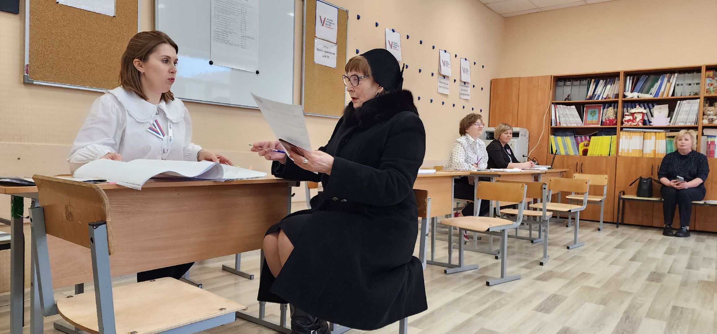 раменское, выборы 2024, второй день голосования, уик 2518, раменский дом учителя,