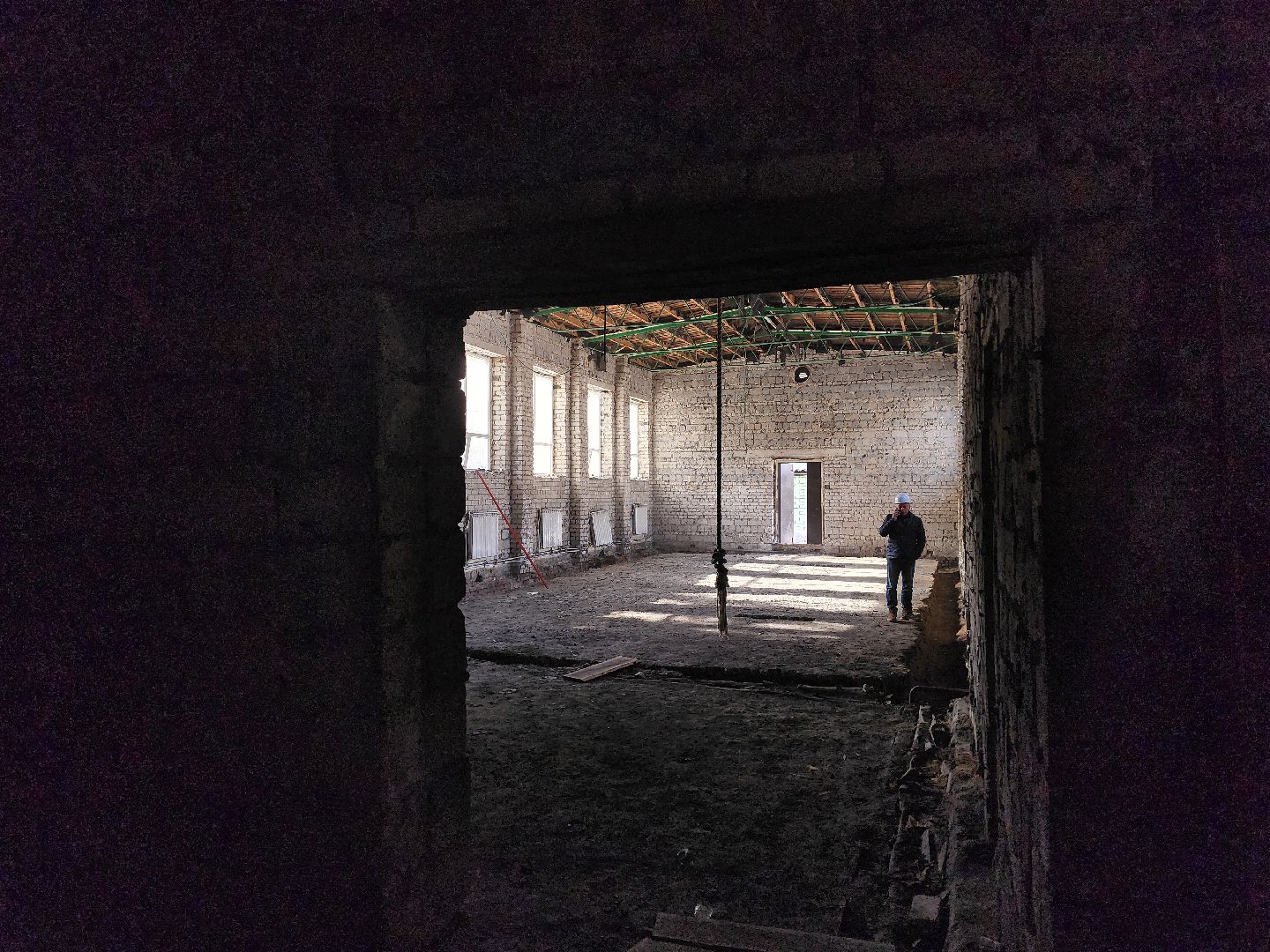 Школа, Капремонт, Стройка, Дубна,