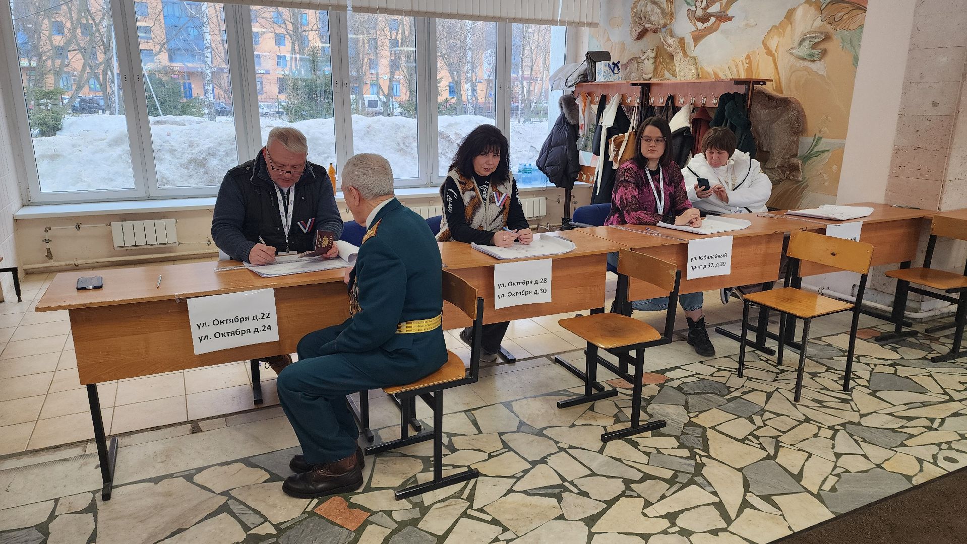 Реутов, выборы, Голосование, УИК, участки, Президент,