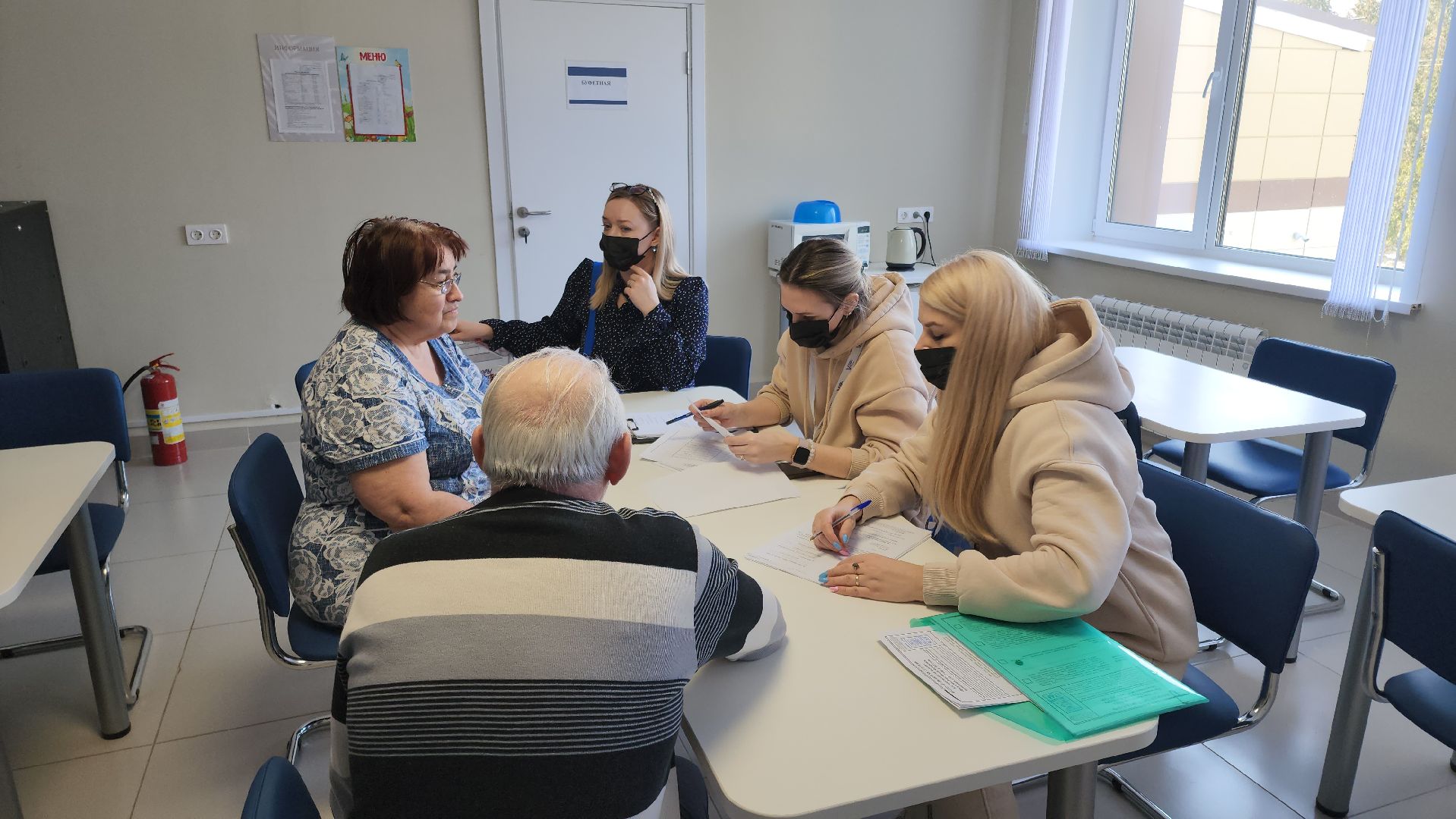 Кашира, каширская больница, выборы 2024, Голосование, Пациенты, Выездная избирательная комиссия,