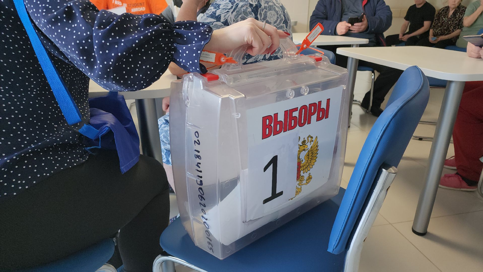 Кашира, каширская больница, выборы 2024, Голосование, Пациенты, Выездная избирательная комиссия,