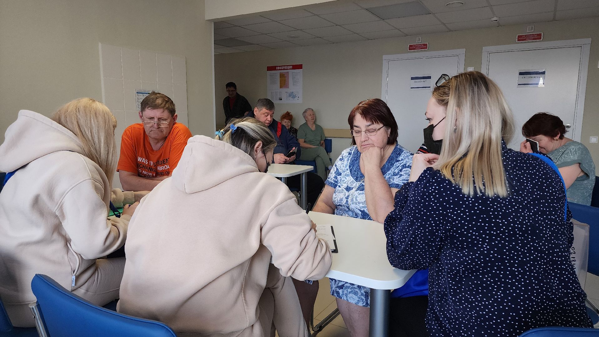 Кашира, каширская больница, выборы 2024, Голосование, Пациенты, Выездная избирательная комиссия,