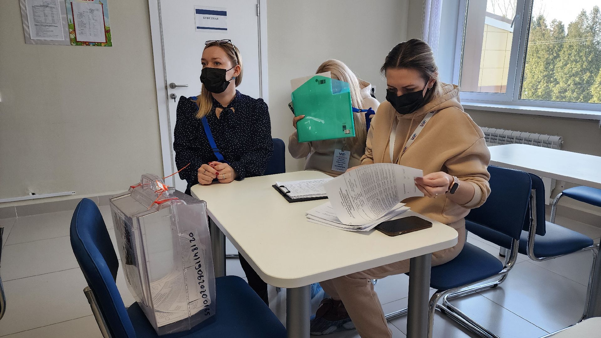 Кашира, каширская больница, выборы 2024, Голосование, Пациенты, Выездная избирательная комиссия,