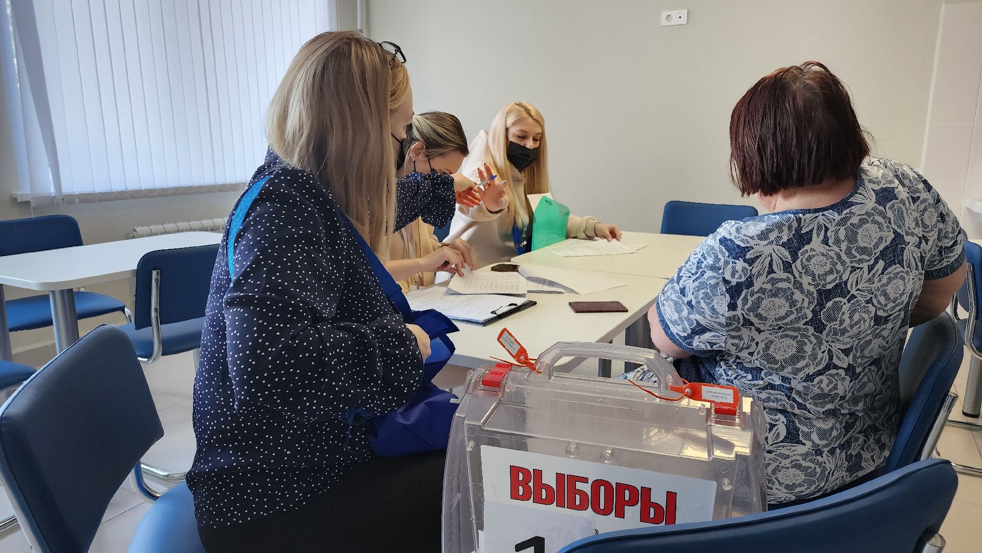 Кашира, каширская больница, выборы 2024, Голосование, Пациенты, Выездная избирательная комиссия,