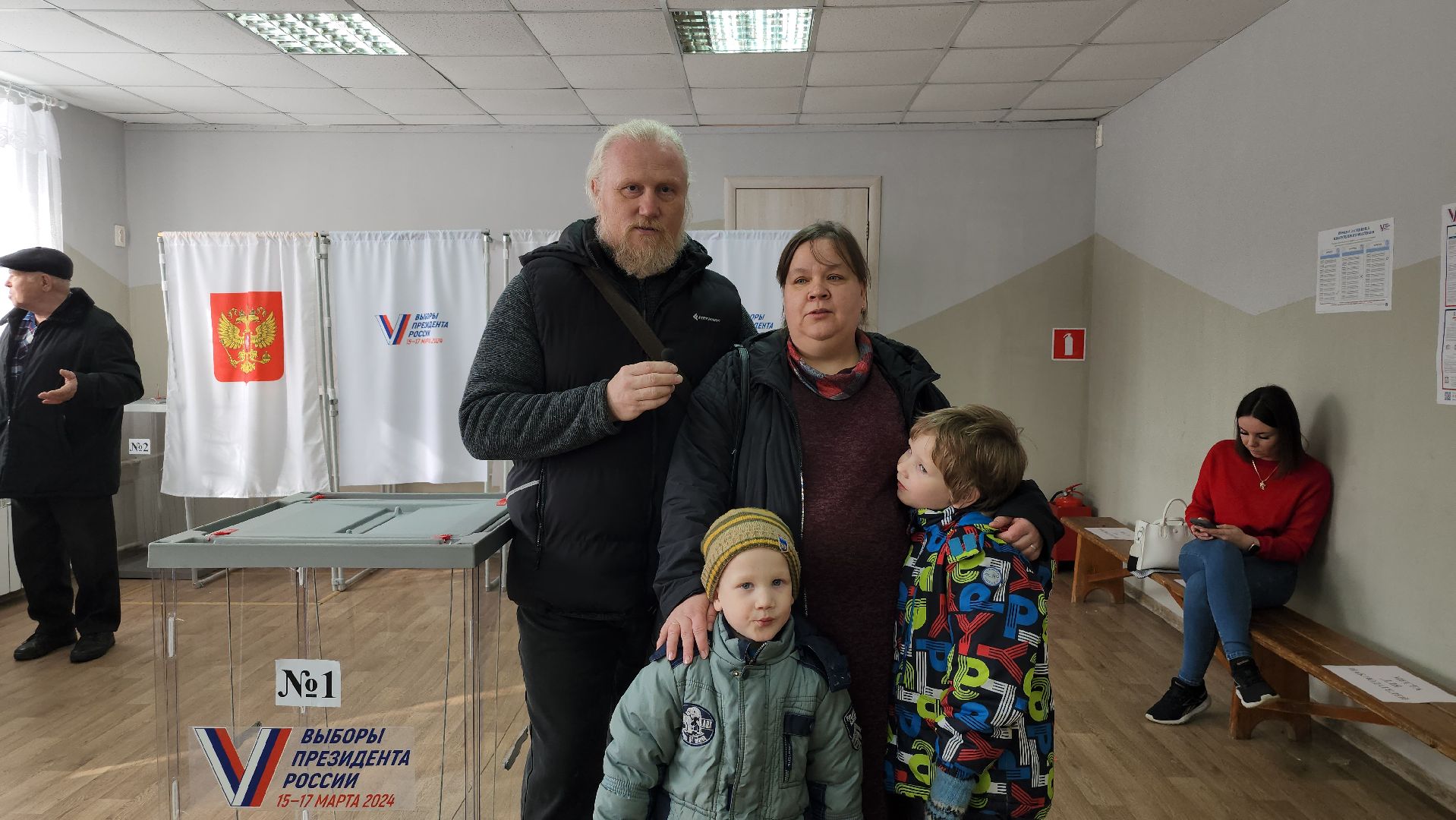 выборы Президента, голосование, избирательный участок, Большое Буньково, Богородский городской округ,