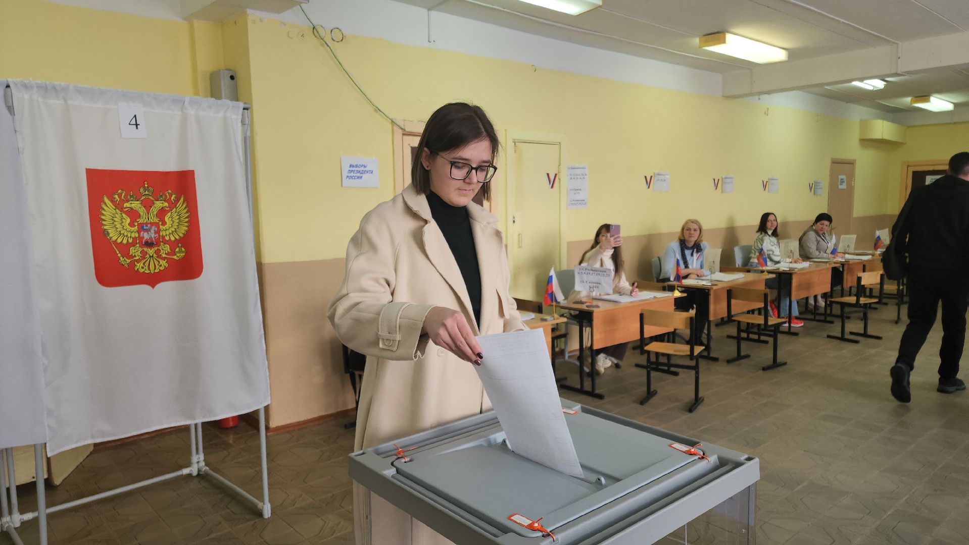 Кашира, выборы 2024, голосование, Выбора президента, волонтеры подмосковья,