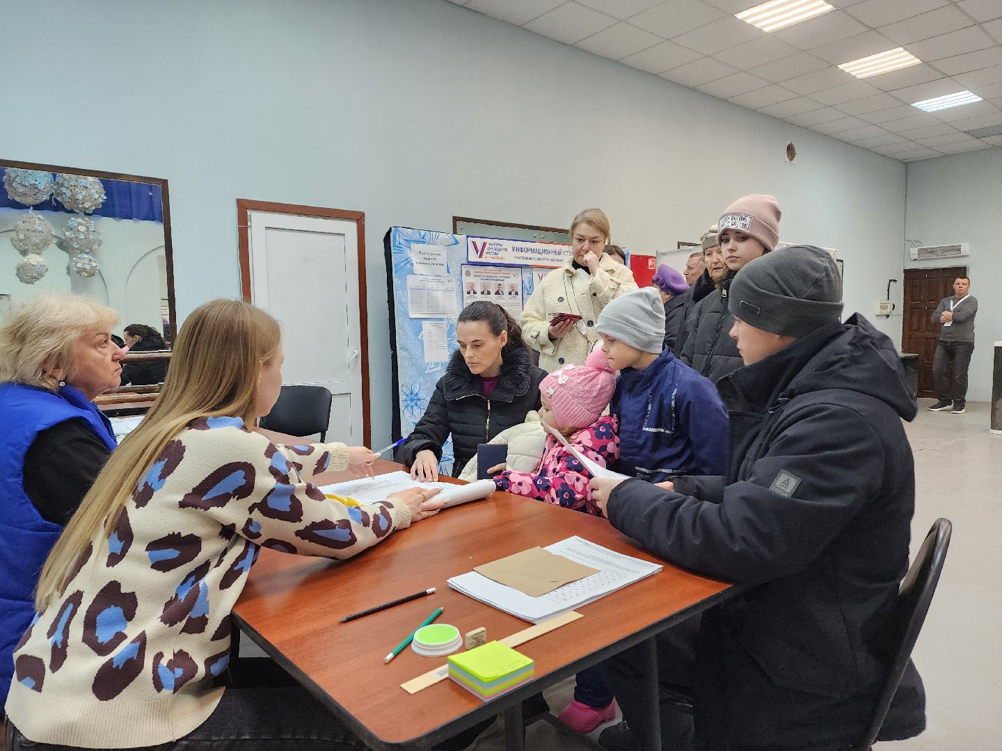 воскресенск, выборы президента, многодетная семья, год семьи, жители, голосование, выборы, выборы 2024, выборы президента 2024, выборы президента россии,