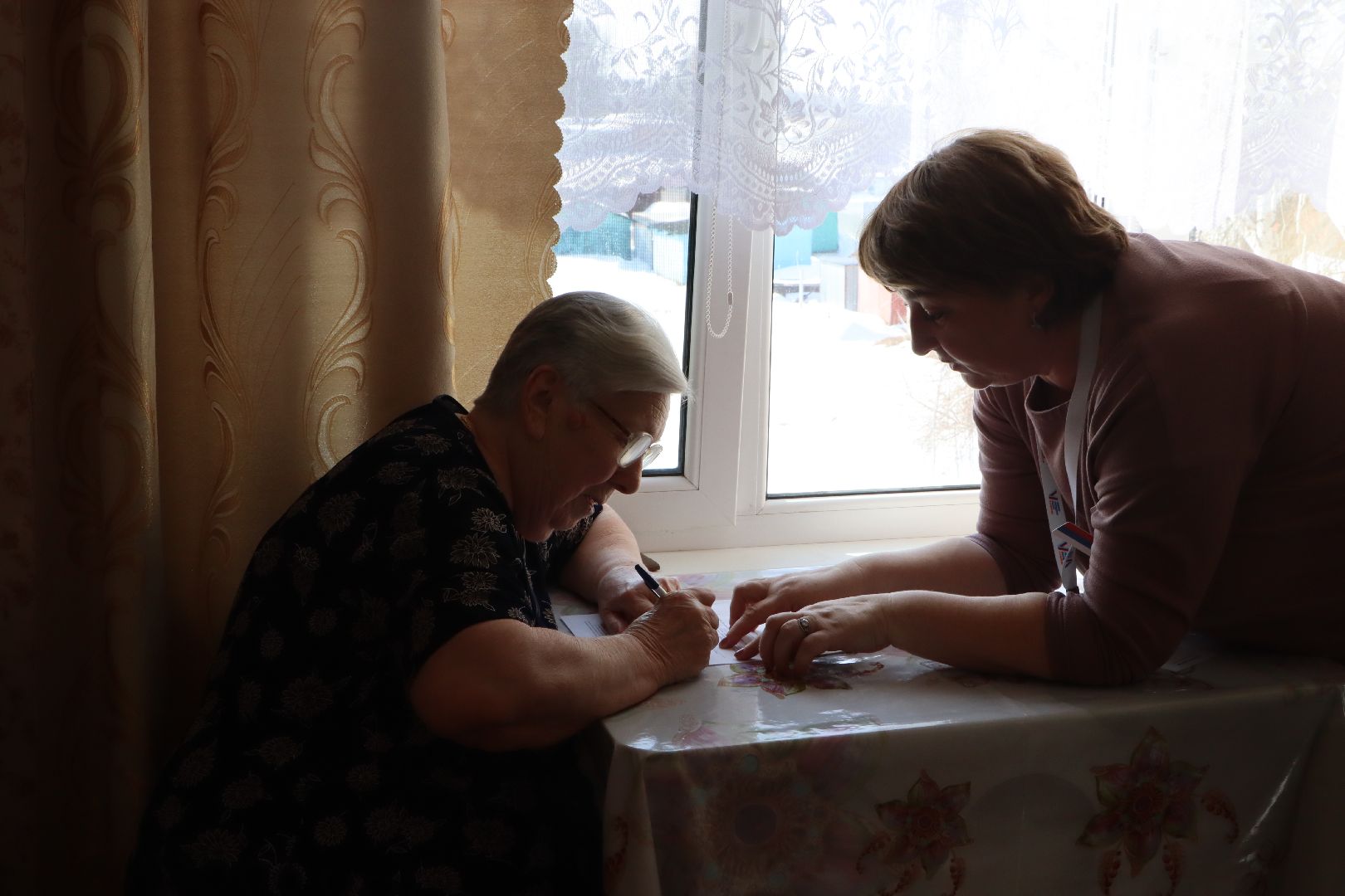 Серебряные Пруды, Выборы Президента РФ, голосование 2024, поселок Дмитриевский, Житель блокадного Ленинграда,