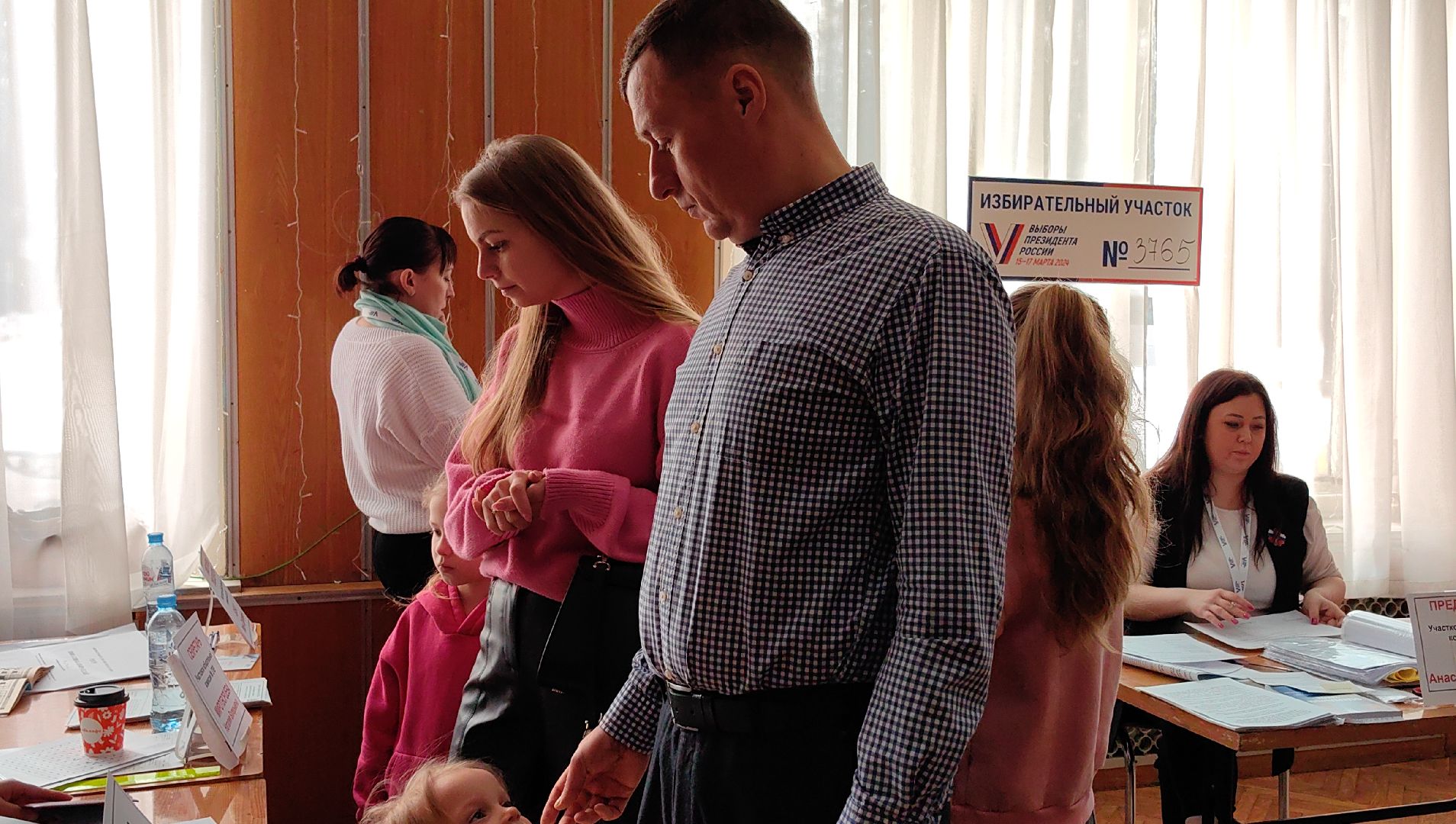 многодетная семья, акция, выборы, гражданская позиция,звездный городок,