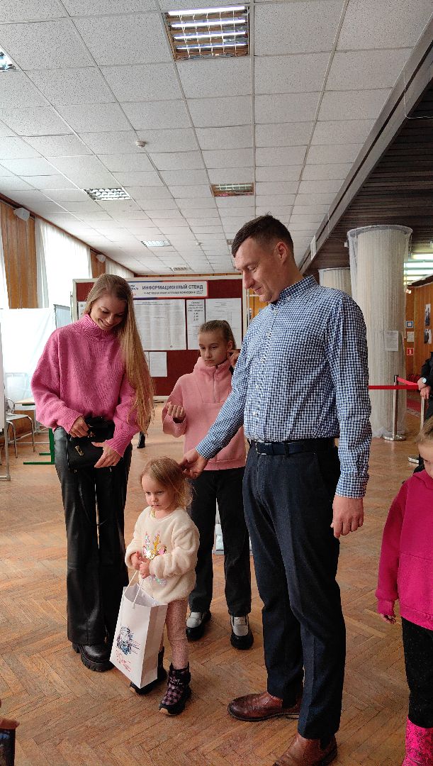 многодетная семья, акция, выборы, гражданская позиция,звездный городок,