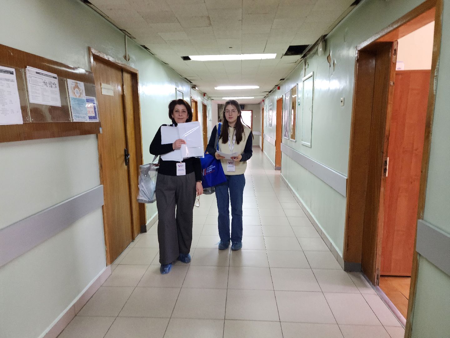 красноармейск, г.о. пушкинский, выборы президента рф, медики голосуют,