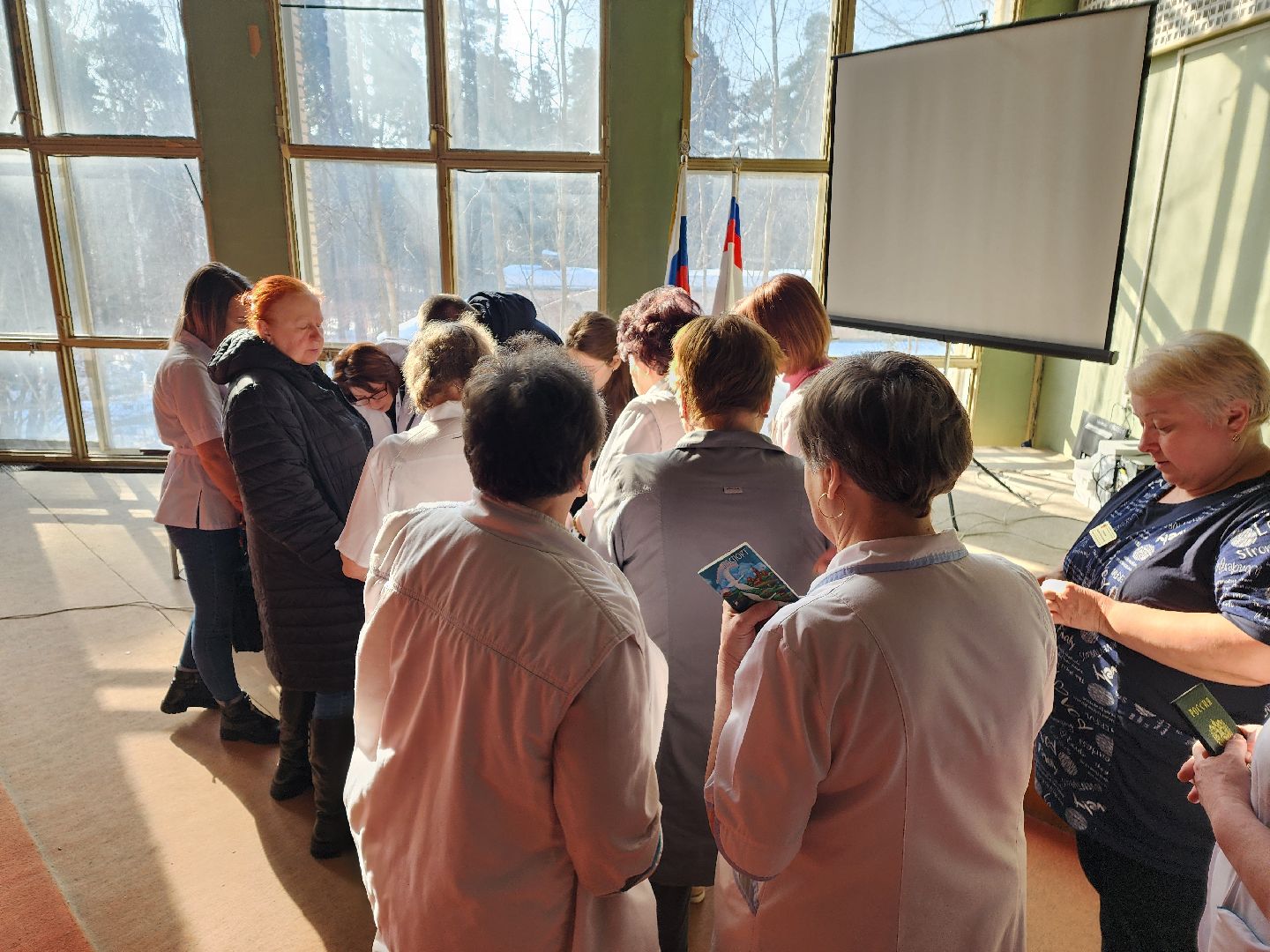 красноармейск, г.о. пушкинский, выборы президента рф, медики голосуют,