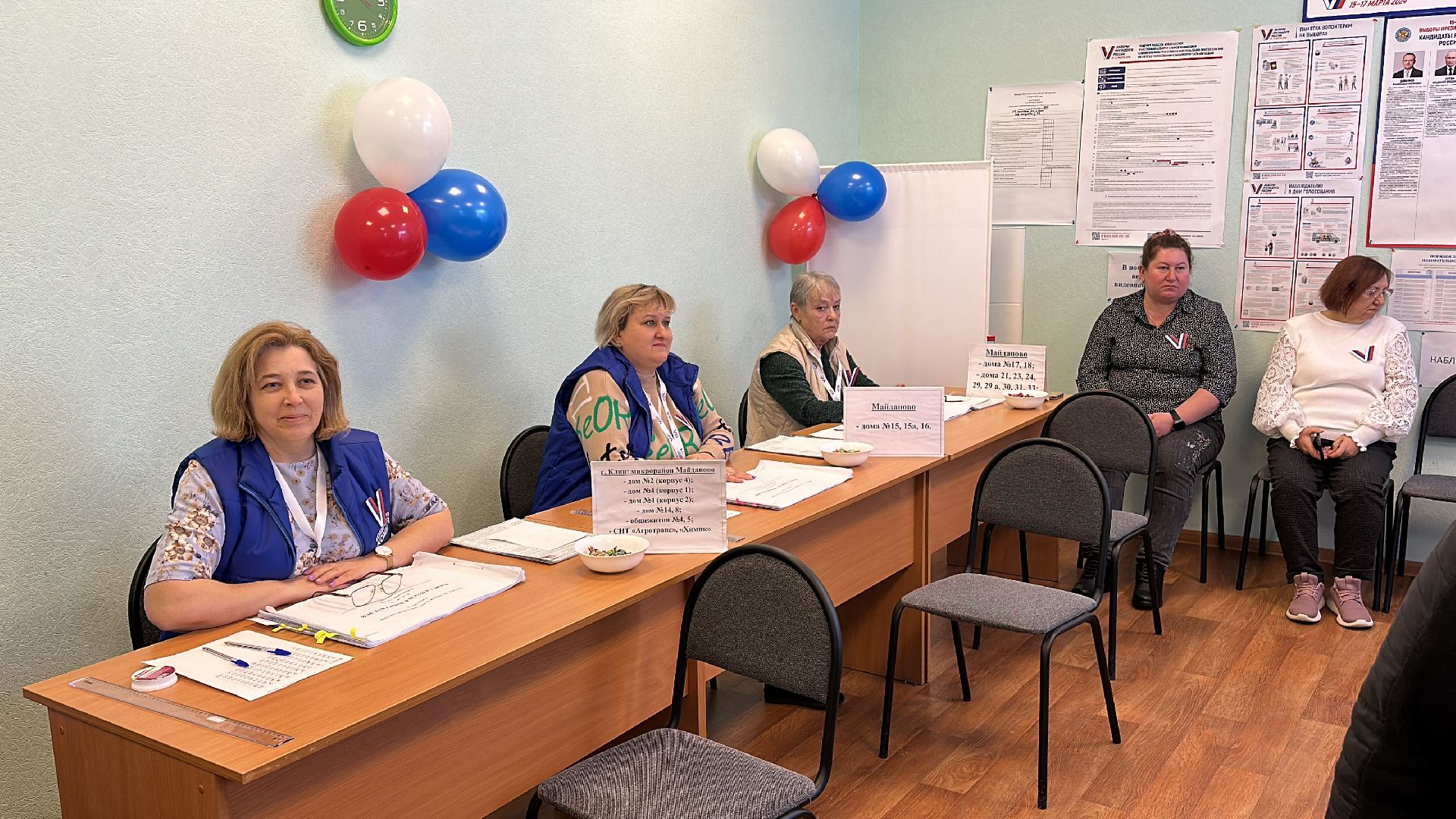 Клин, общество, голосование, СВО, выборы, выборы президента 2024,