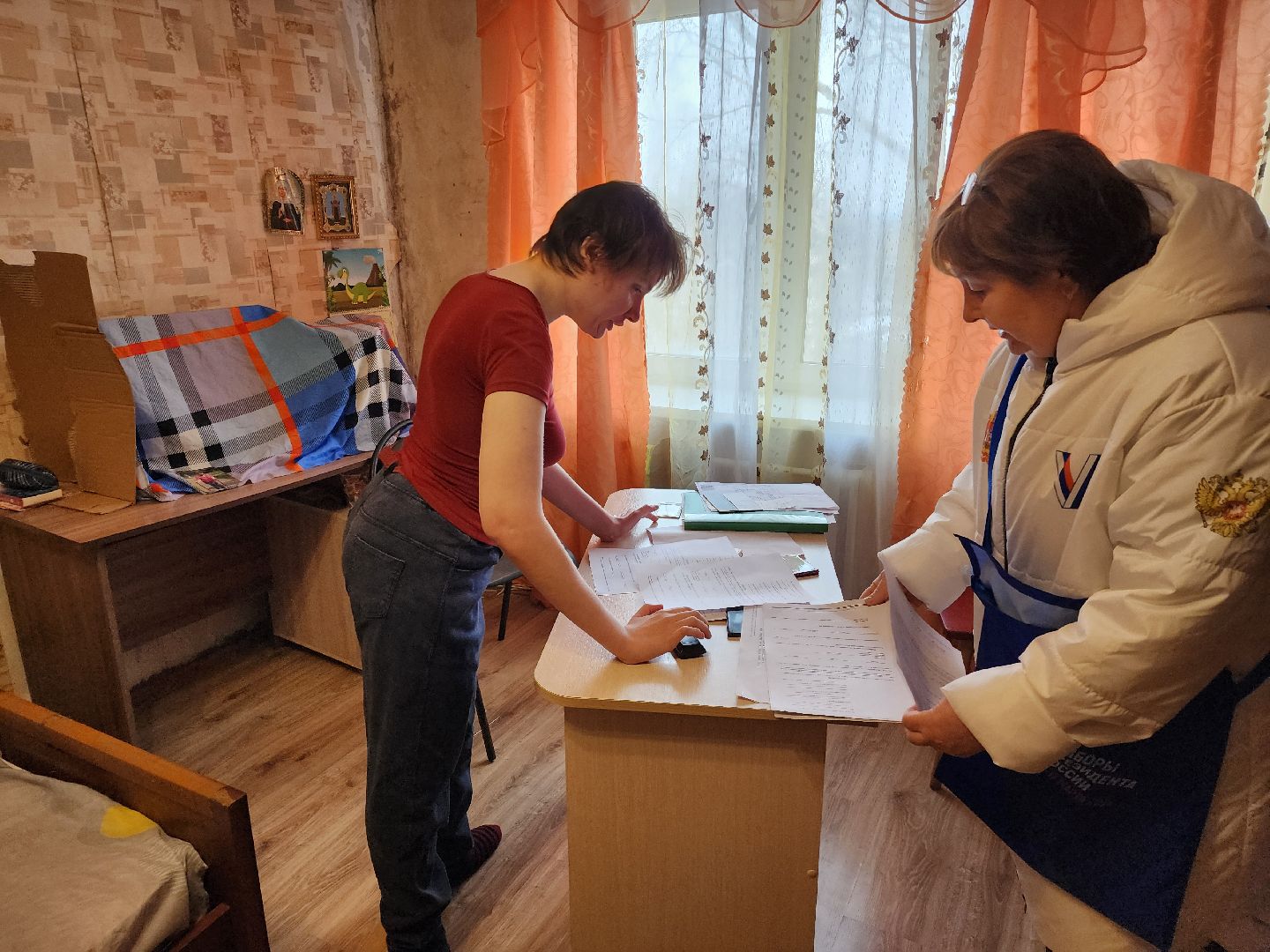 выборы 2024, выборы президента рф, голосование на дому,