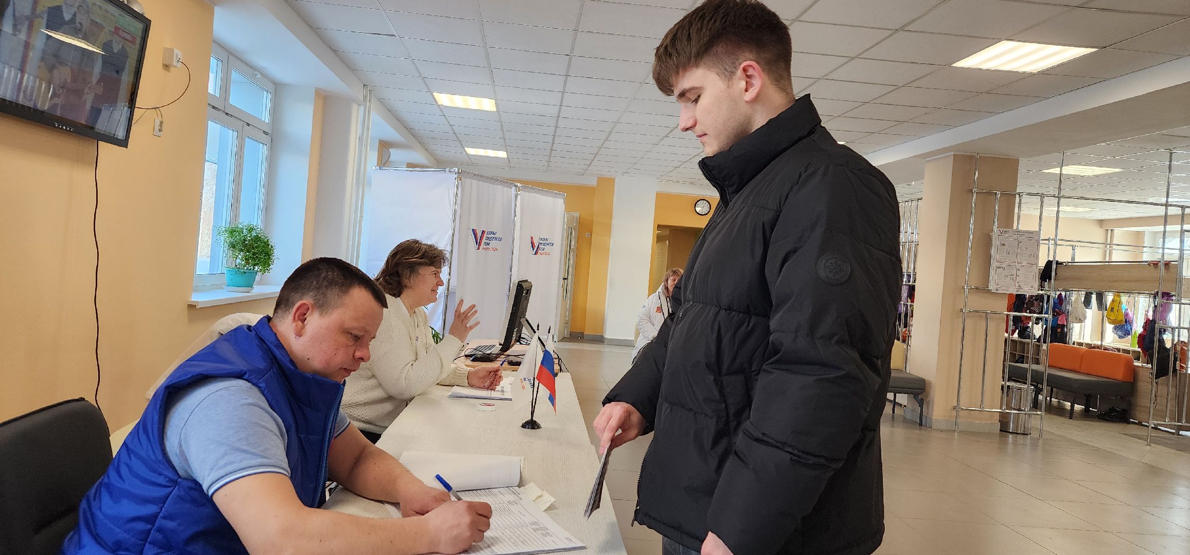 выборы 2024, выборы президента 2024, Рошаль, впервые голосующий, Большая Шатура,