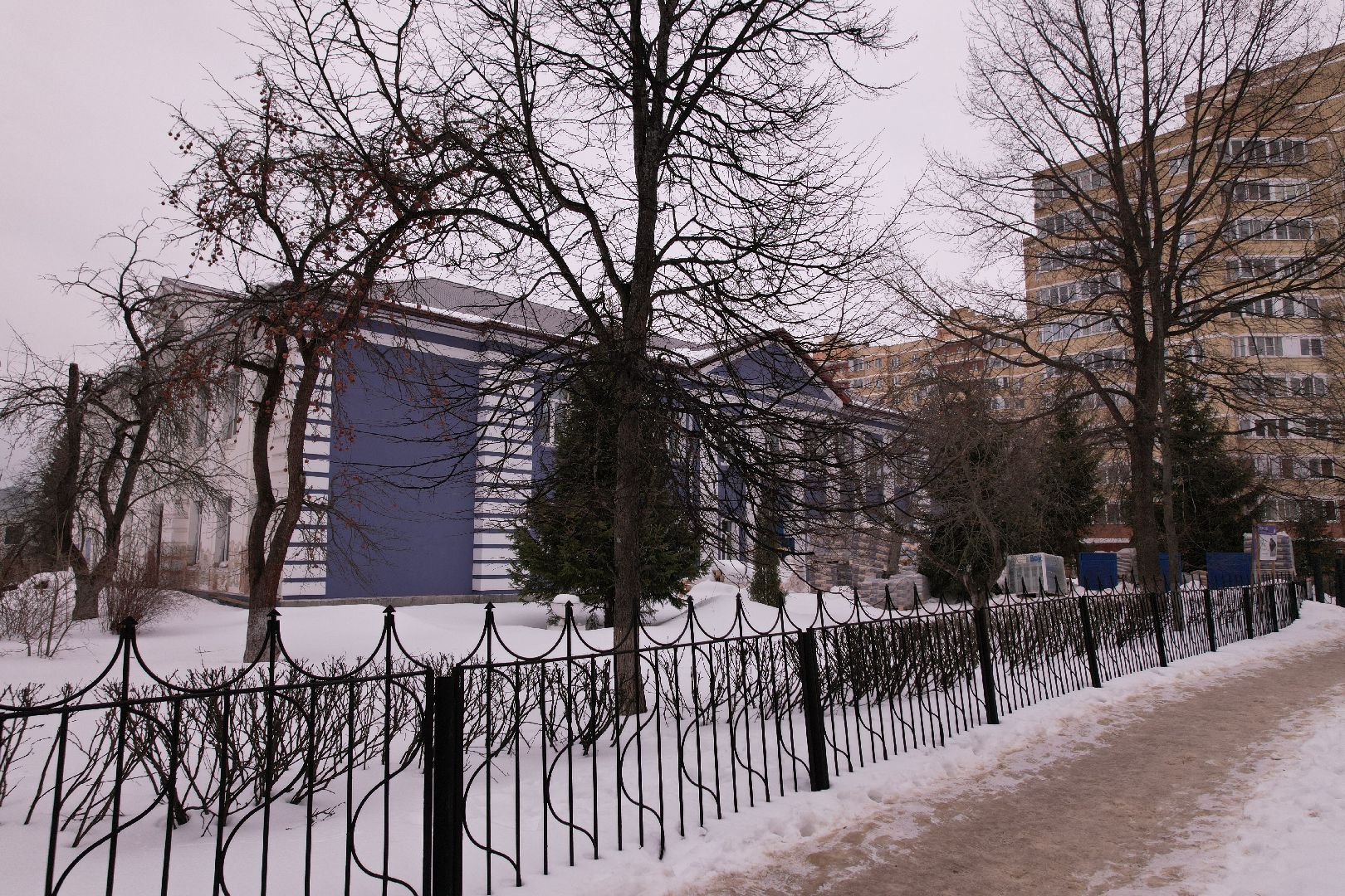 видео с коптера, ступино, ремонт, школа,