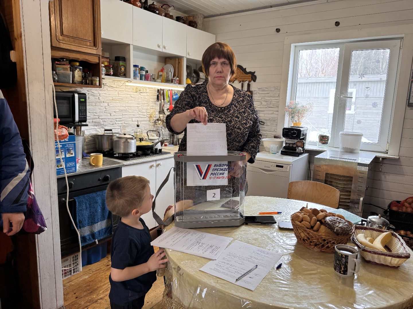 шаховская, голосование на дому, выборы президента, выборы 2024,