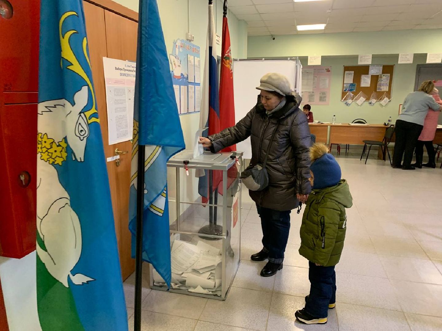 Звенигород, президентские выборы,