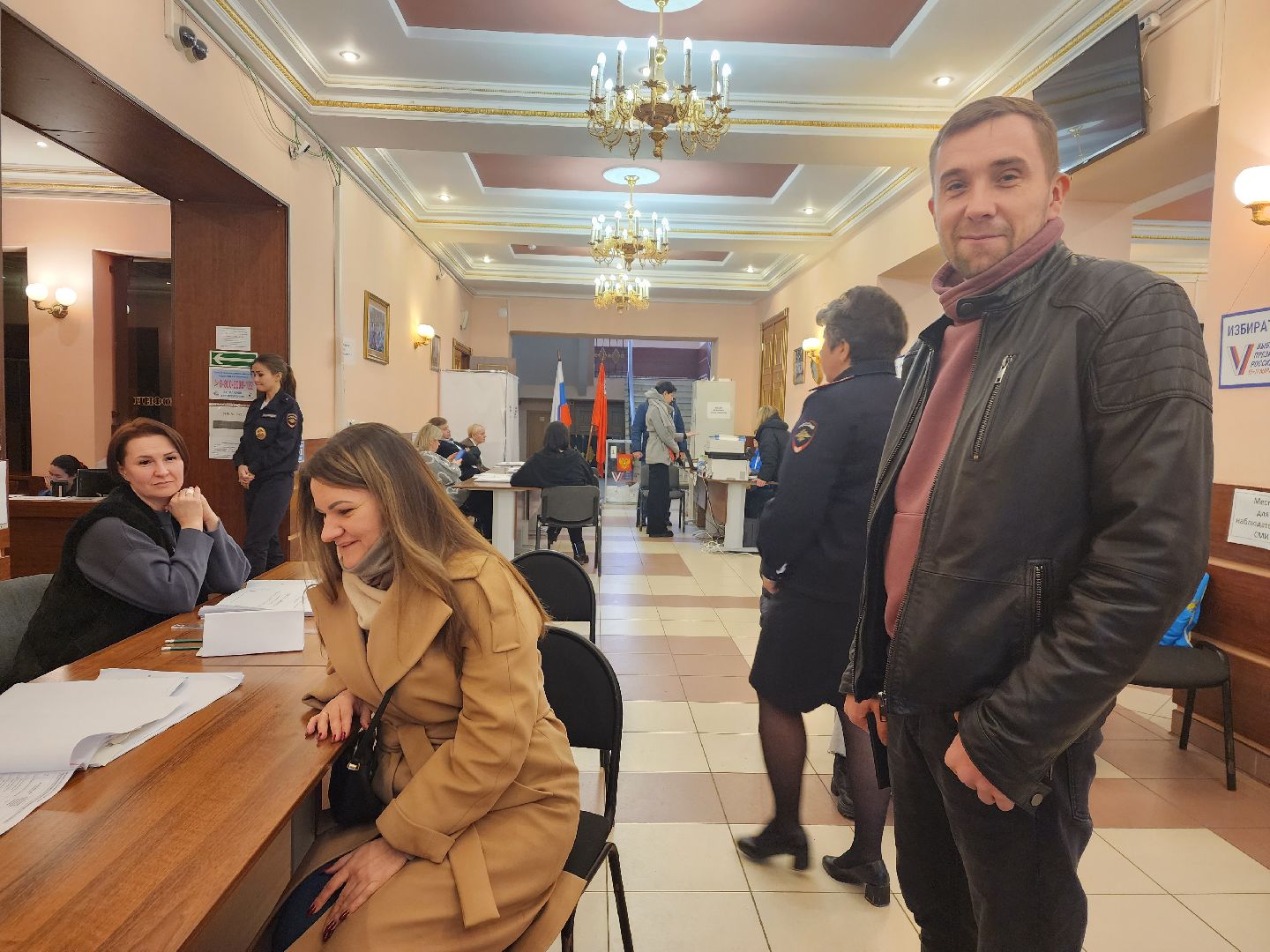 пушкино, голосование 2024, выборы президента 2024, молодая семья,