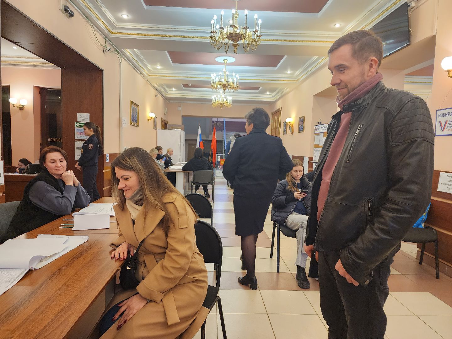 пушкино, голосование 2024, выборы президента 2024, молодая семья,