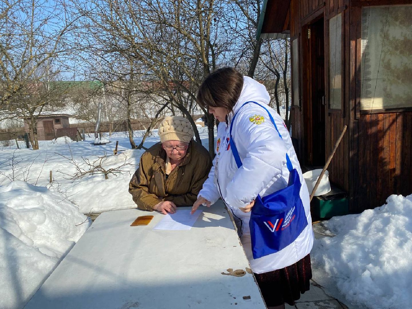 чехов, выборы президента, голосование на дому, жители, участок, выборы, выборы 2024, выборы президента 2024, выборы президента россии,