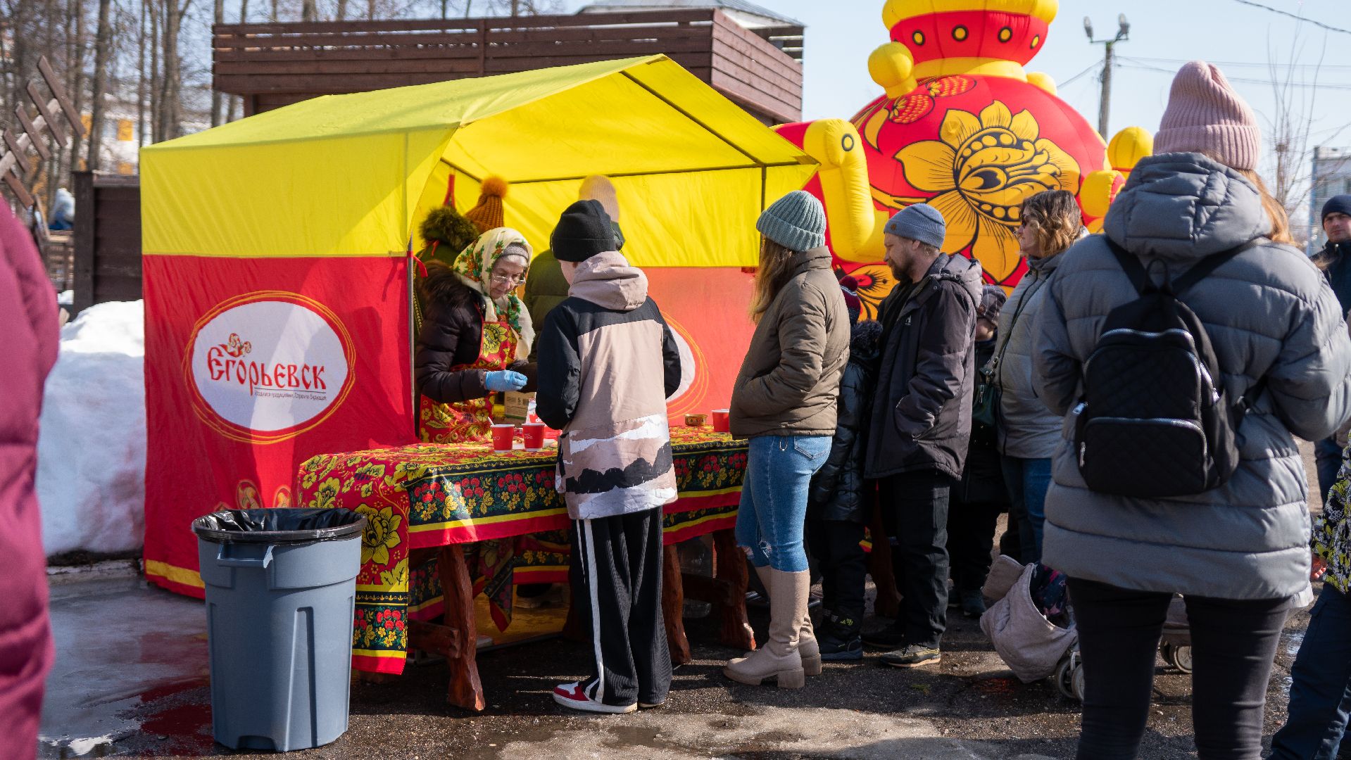 егорьевск, масленица, праздник, народные гулянья, дети, взрослые, блины, чай, очаг,