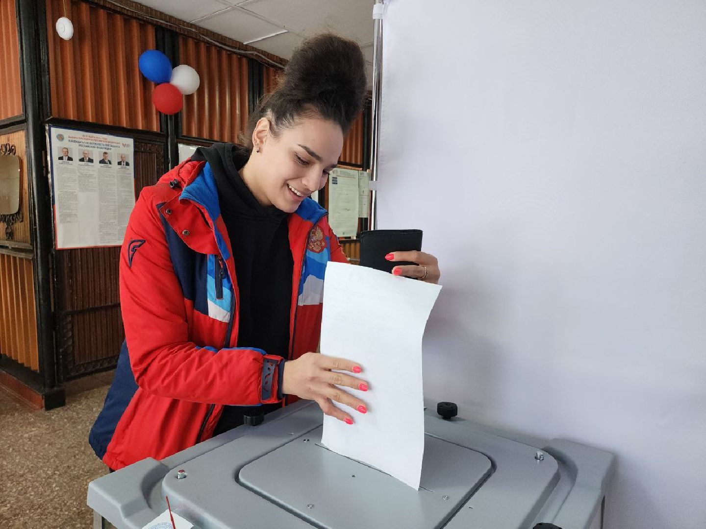 можайск, можайский городской округ, подмосковье выбирает, выборы 2024, выборы президента, чемпионка мира, карина черевань, спортсменка, выборы, выборы 2024, выборы президента россии,