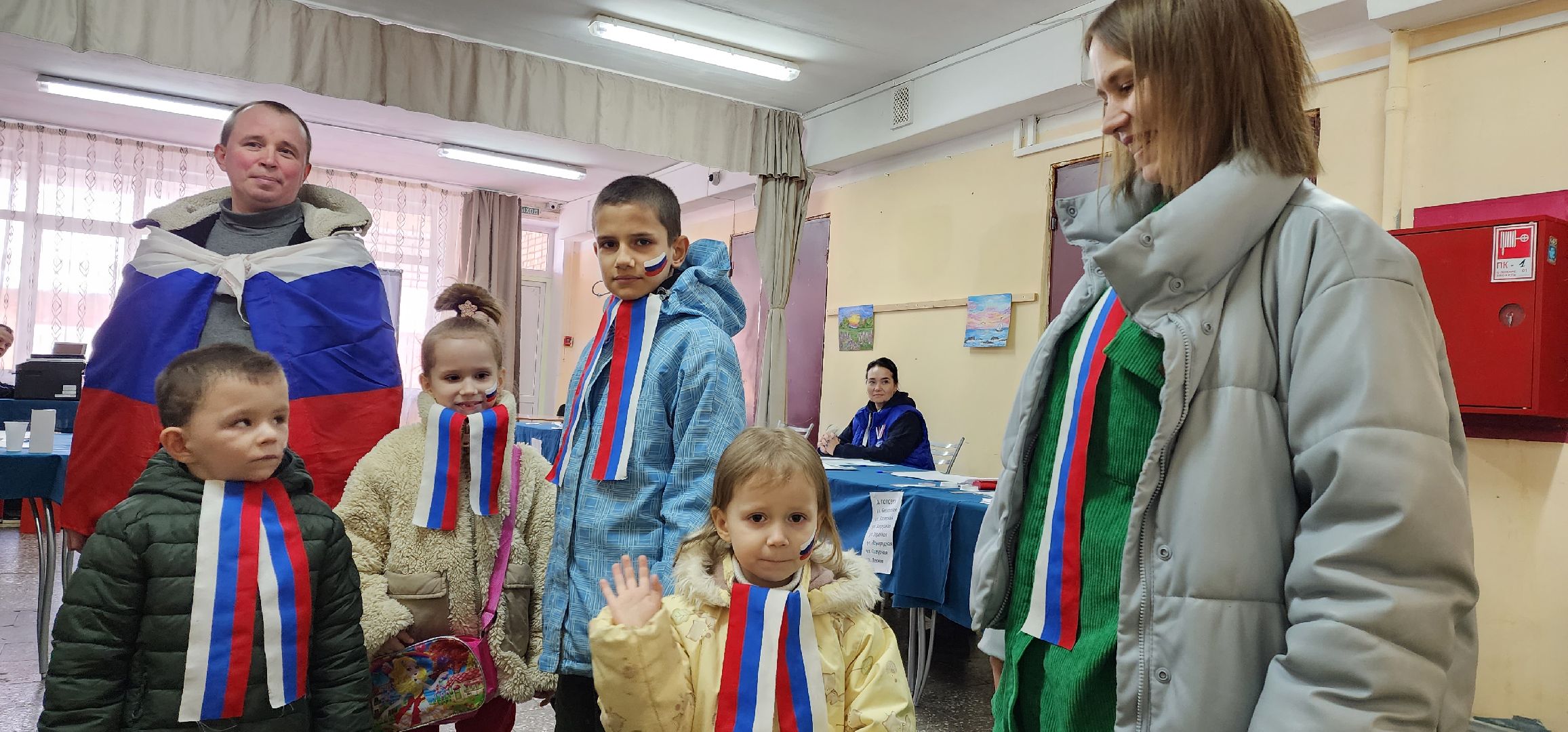 раменское, выборы 2024, голосует многодетная семья,