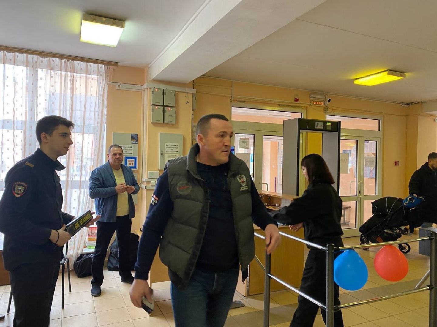 чехов, выборы президента, олимпийский чемпион, денис лебедев, школа, бокс, выборы, выборы 2024, выборы президента 2024, выборы президента россии,